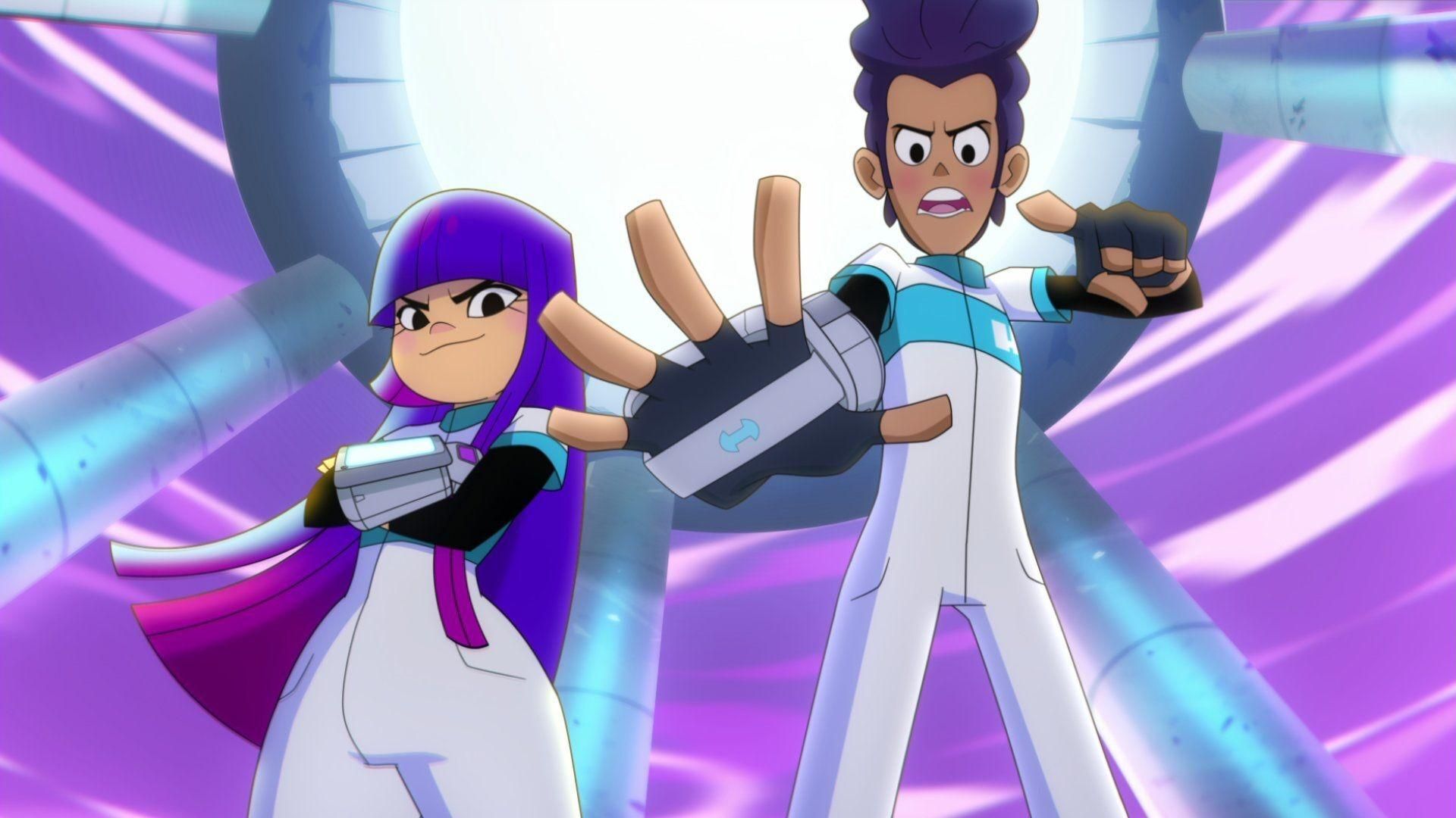 Glitch Techs background