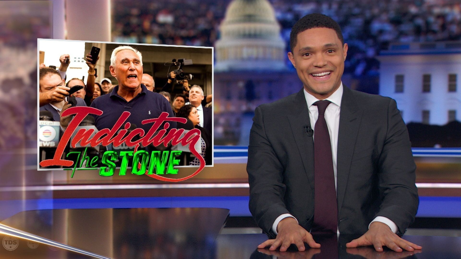 The Daily Show background
