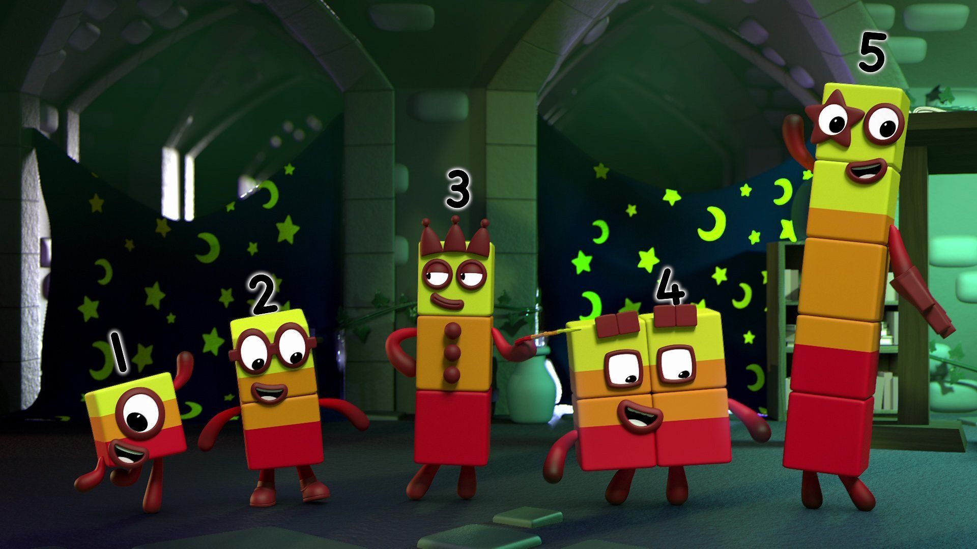Numberblocks background