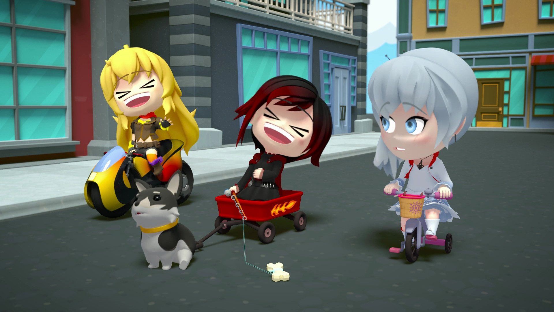 RWBY Chibi background