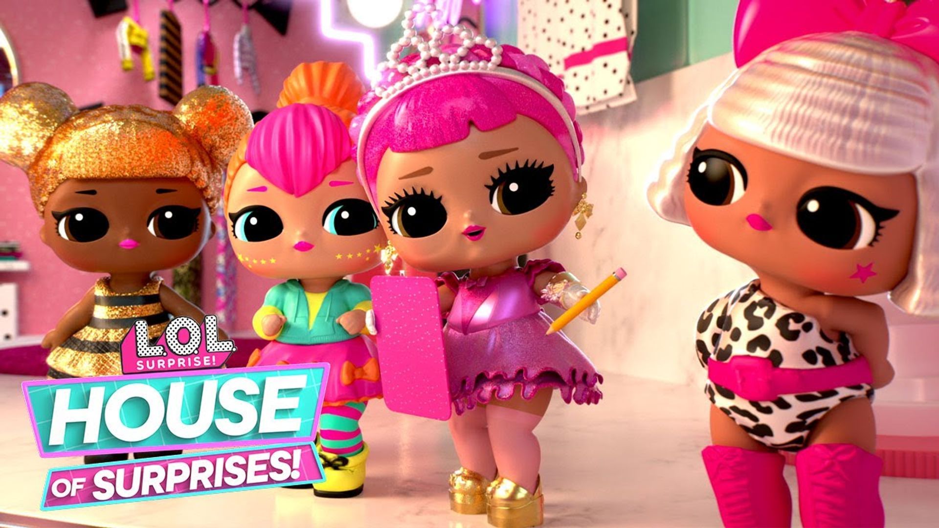 L.O.L. Surprise! House of Surprises background
