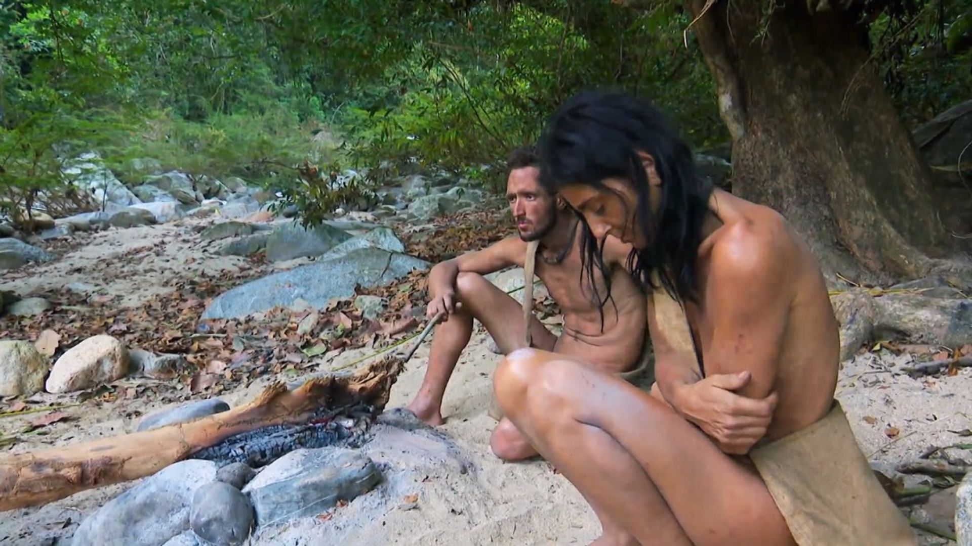 Naked and Afraid Foreign Exchange background
