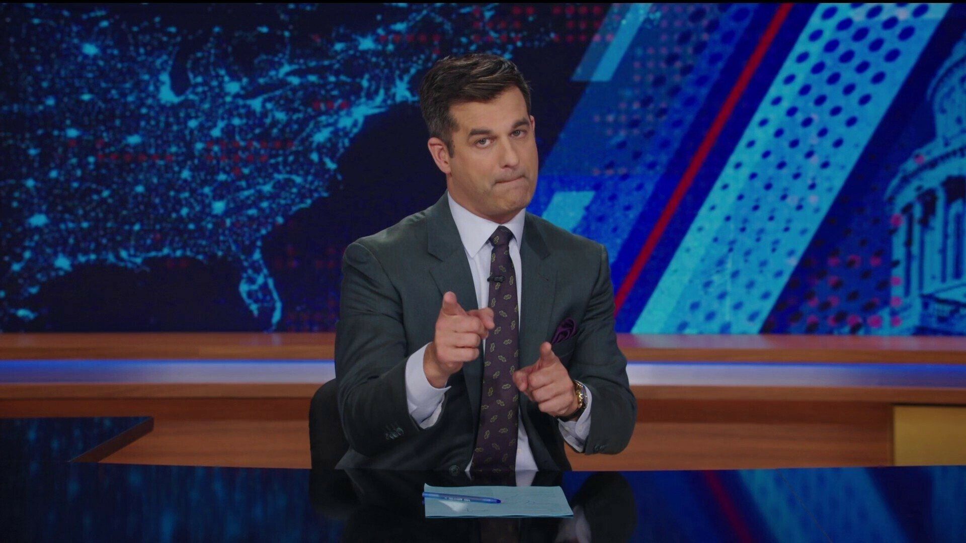 The Daily Show background