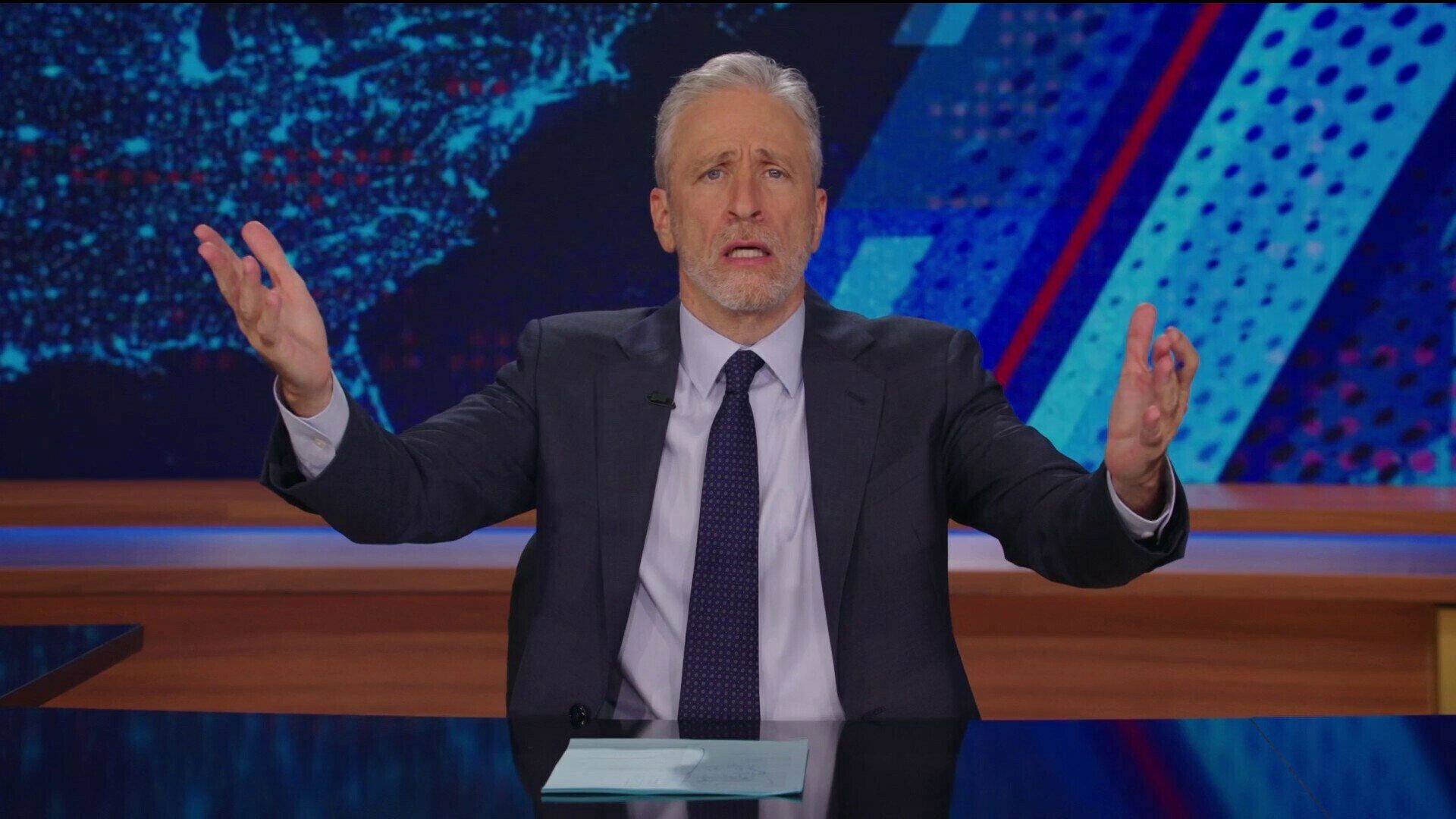 The Daily Show background