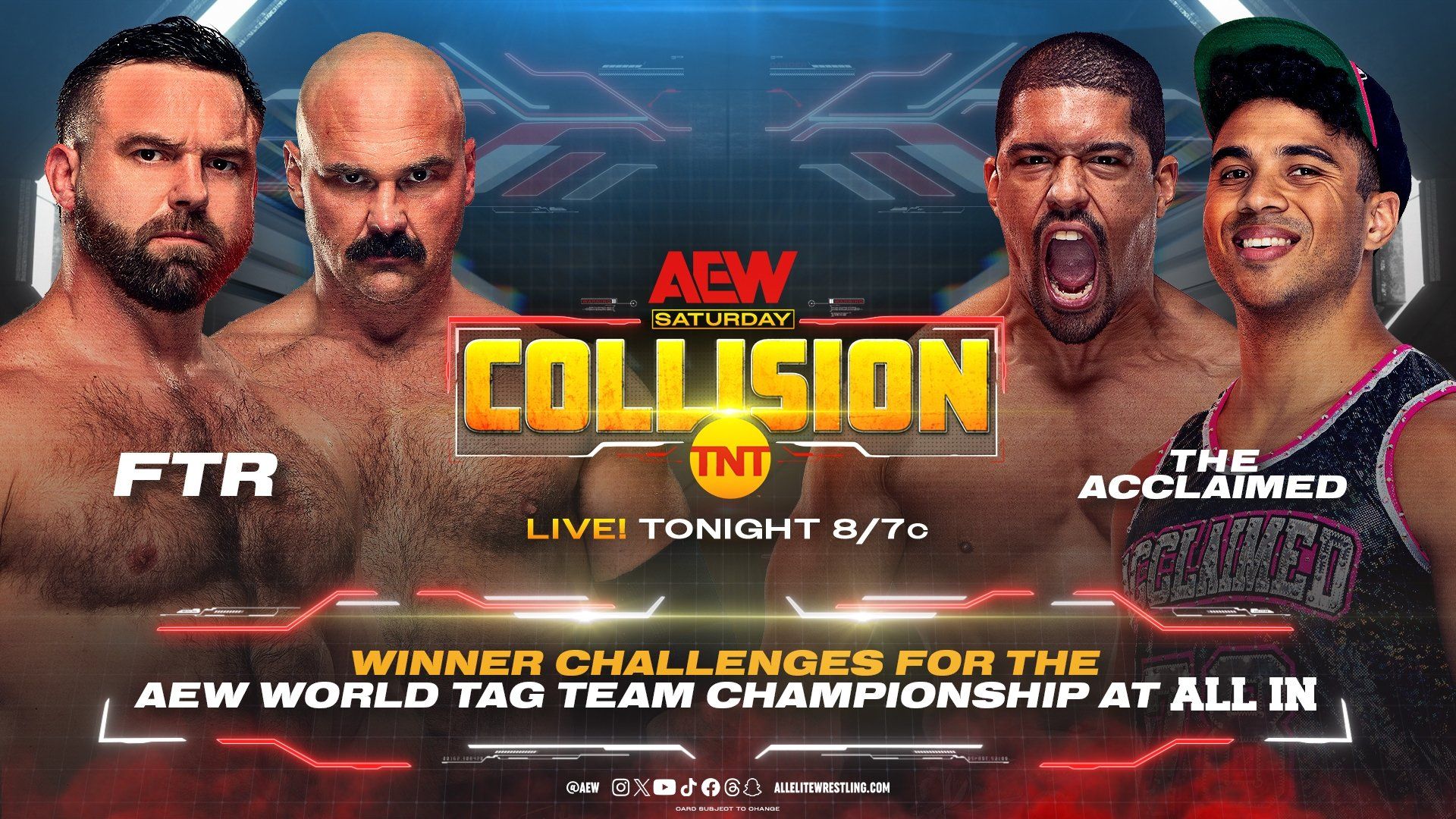 AEW Collision background