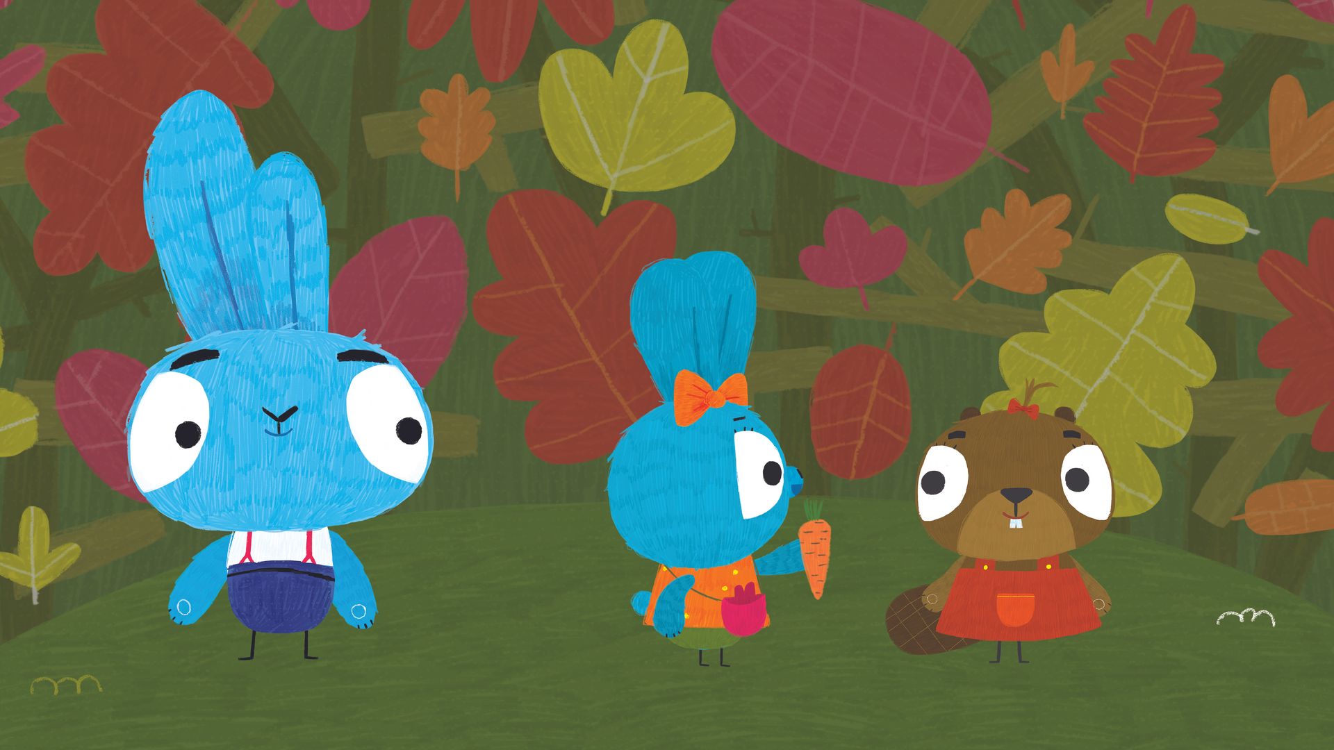 Brave Bunnies background