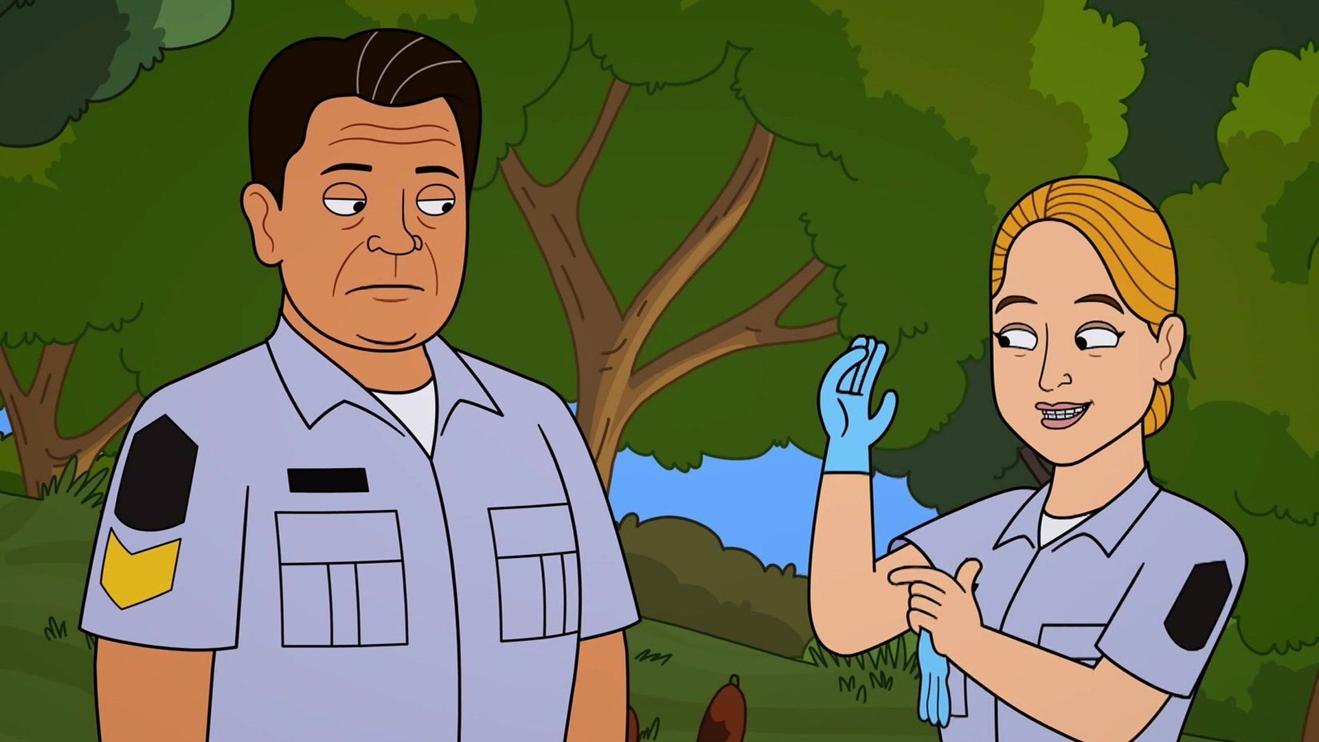 Corner Gas Animated background