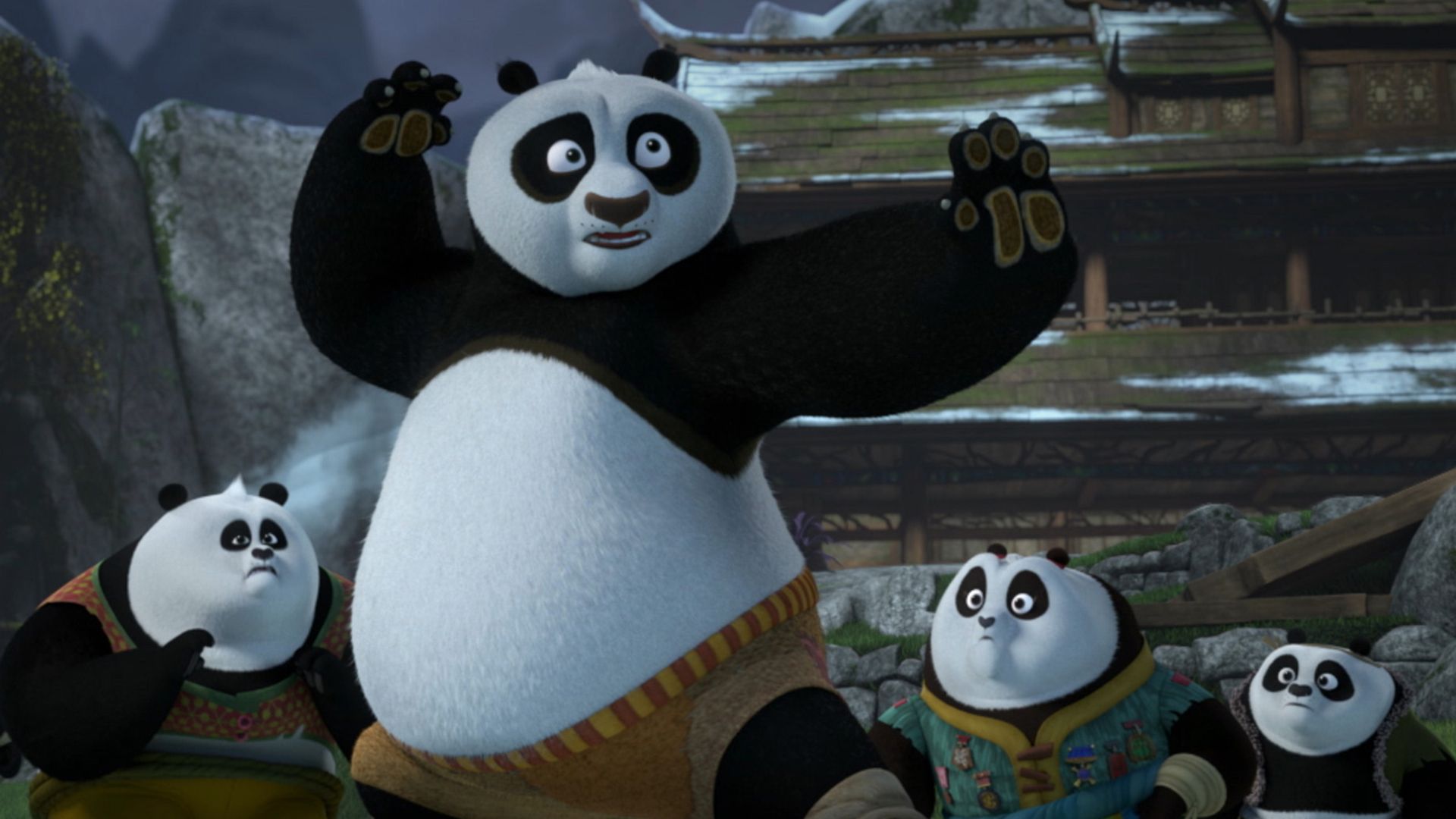 Kung Fu Panda: The Paws of Destiny background