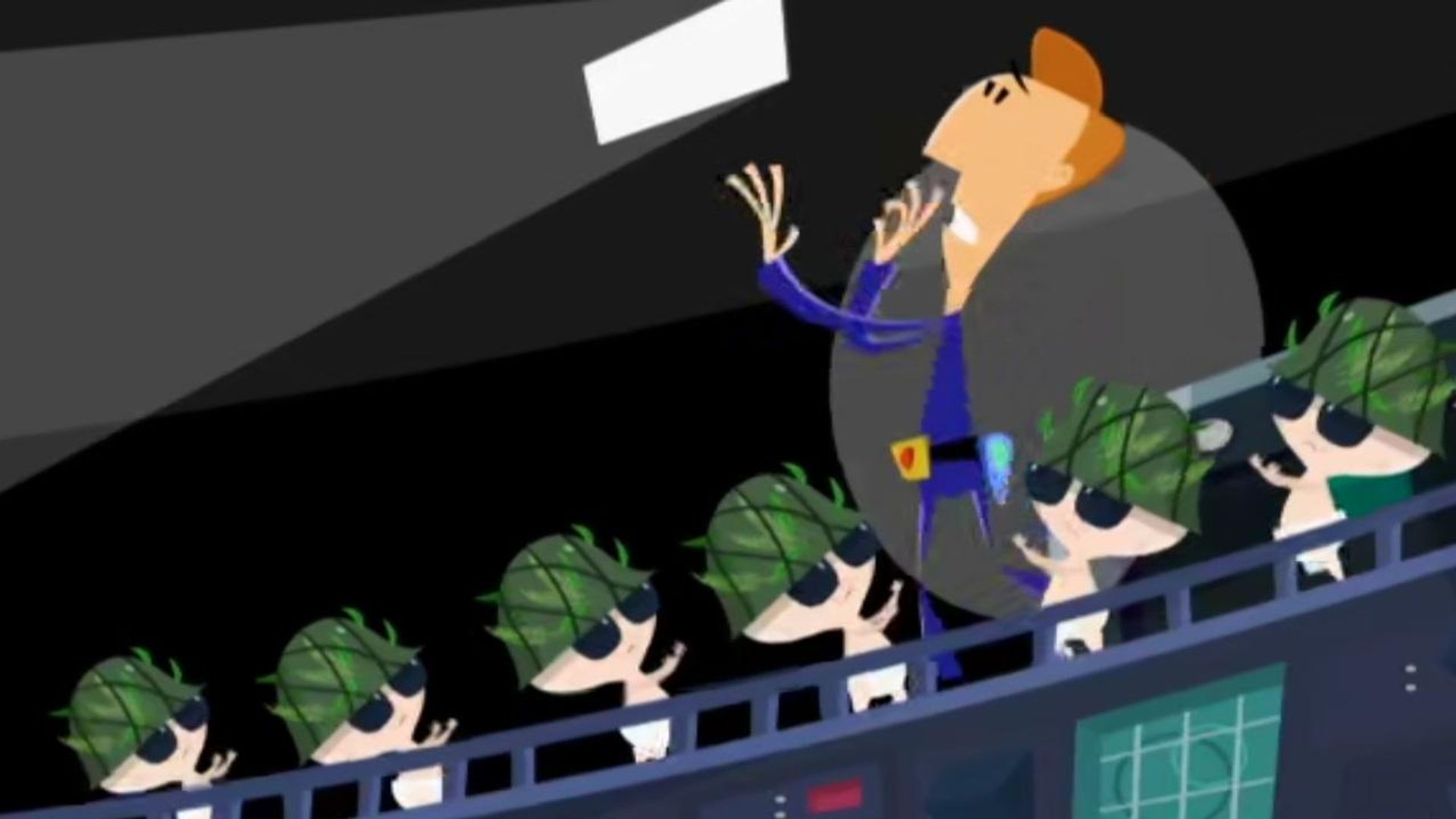 The Secret Show background