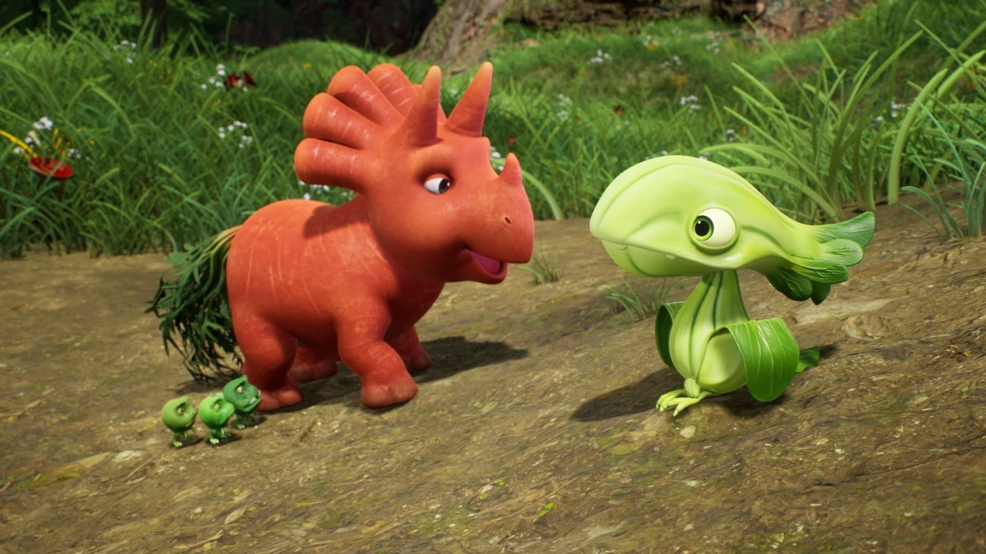 Ginger and the Vegesaurs background