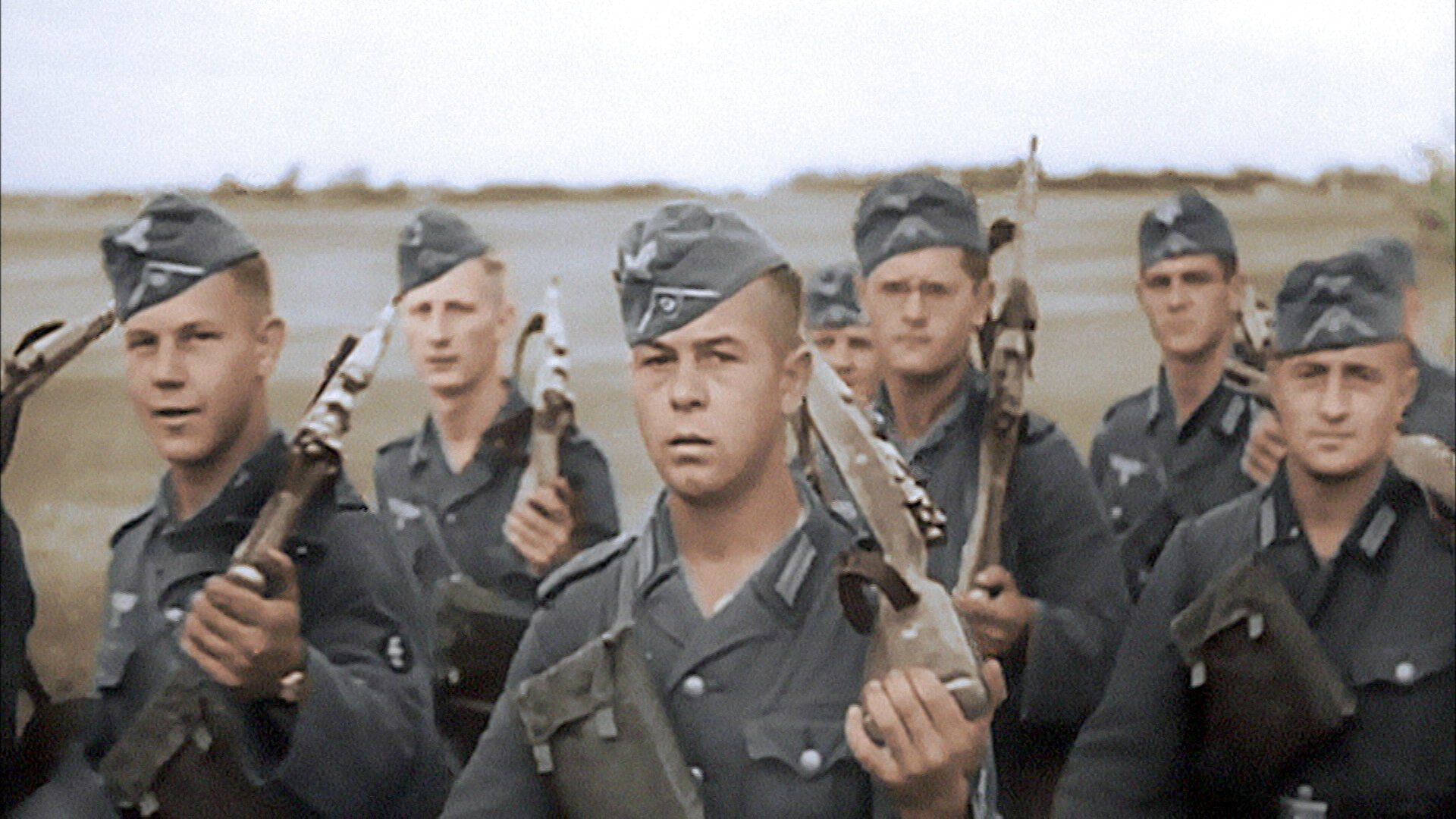 World War II in Colour background