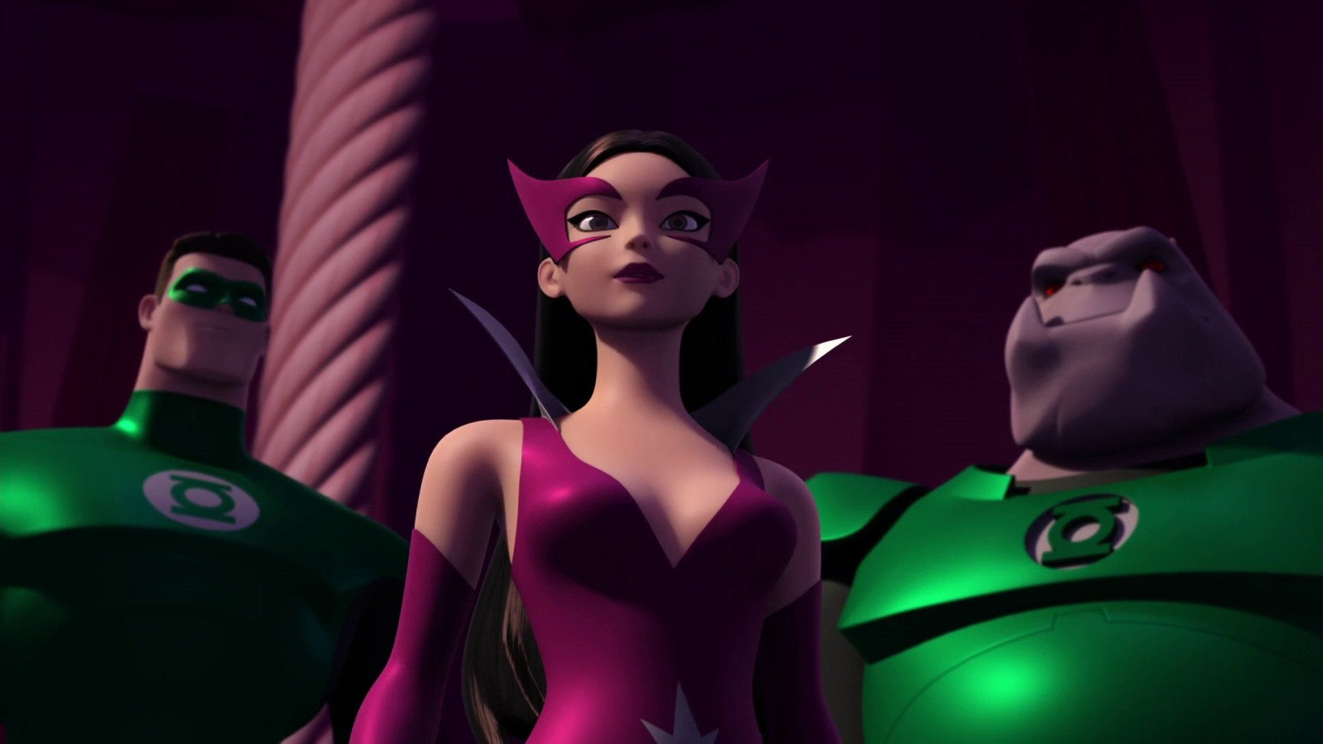 Green Lantern: The Animated Series background