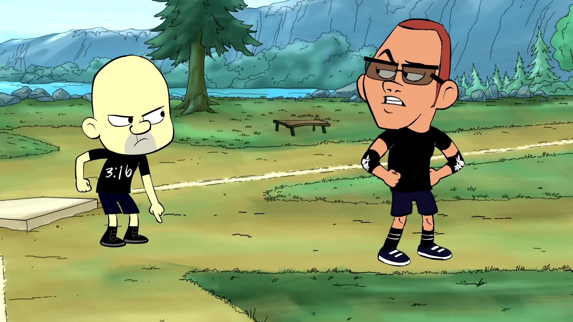 Camp WWE background