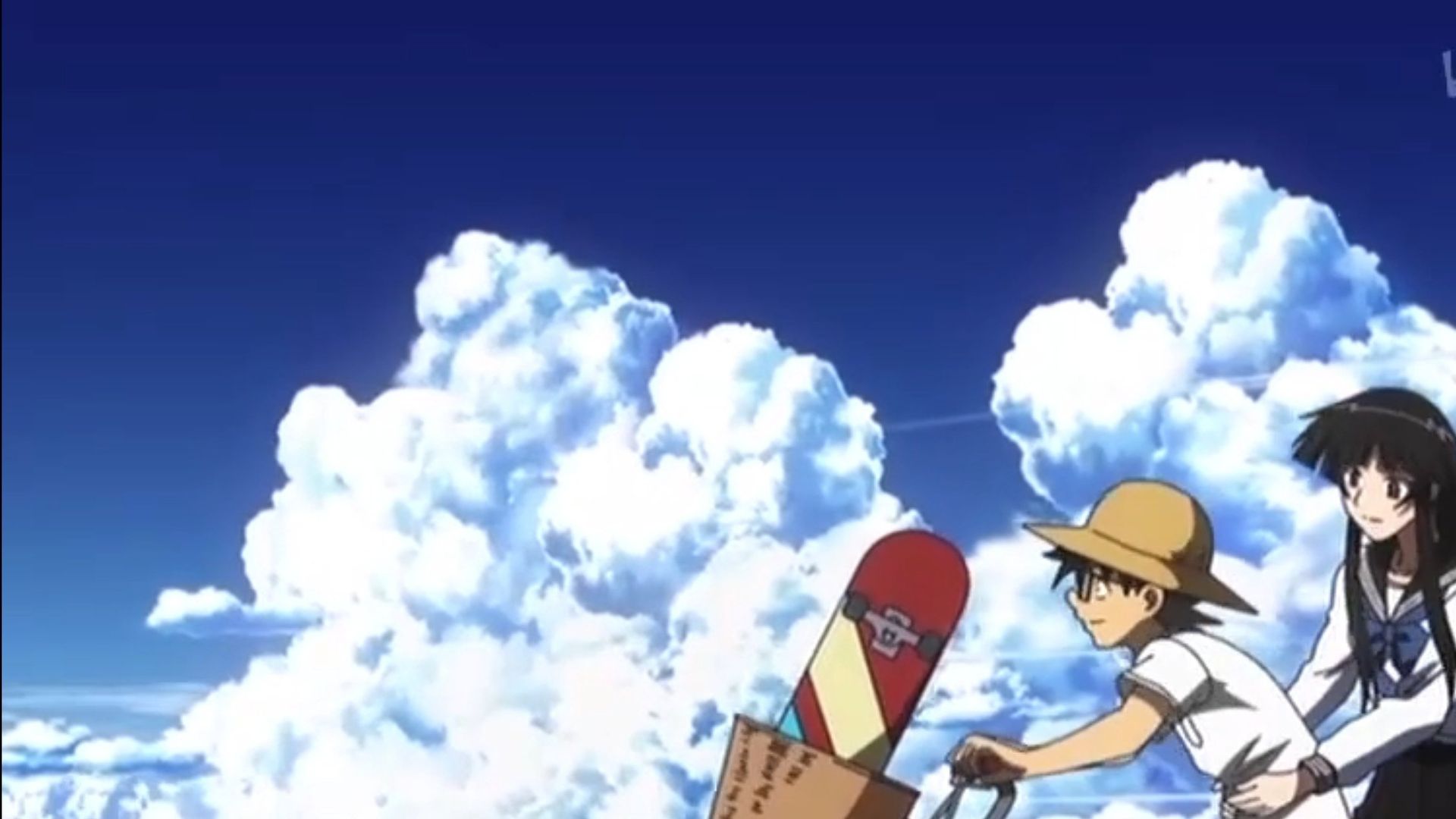 Natsu no arashi! background