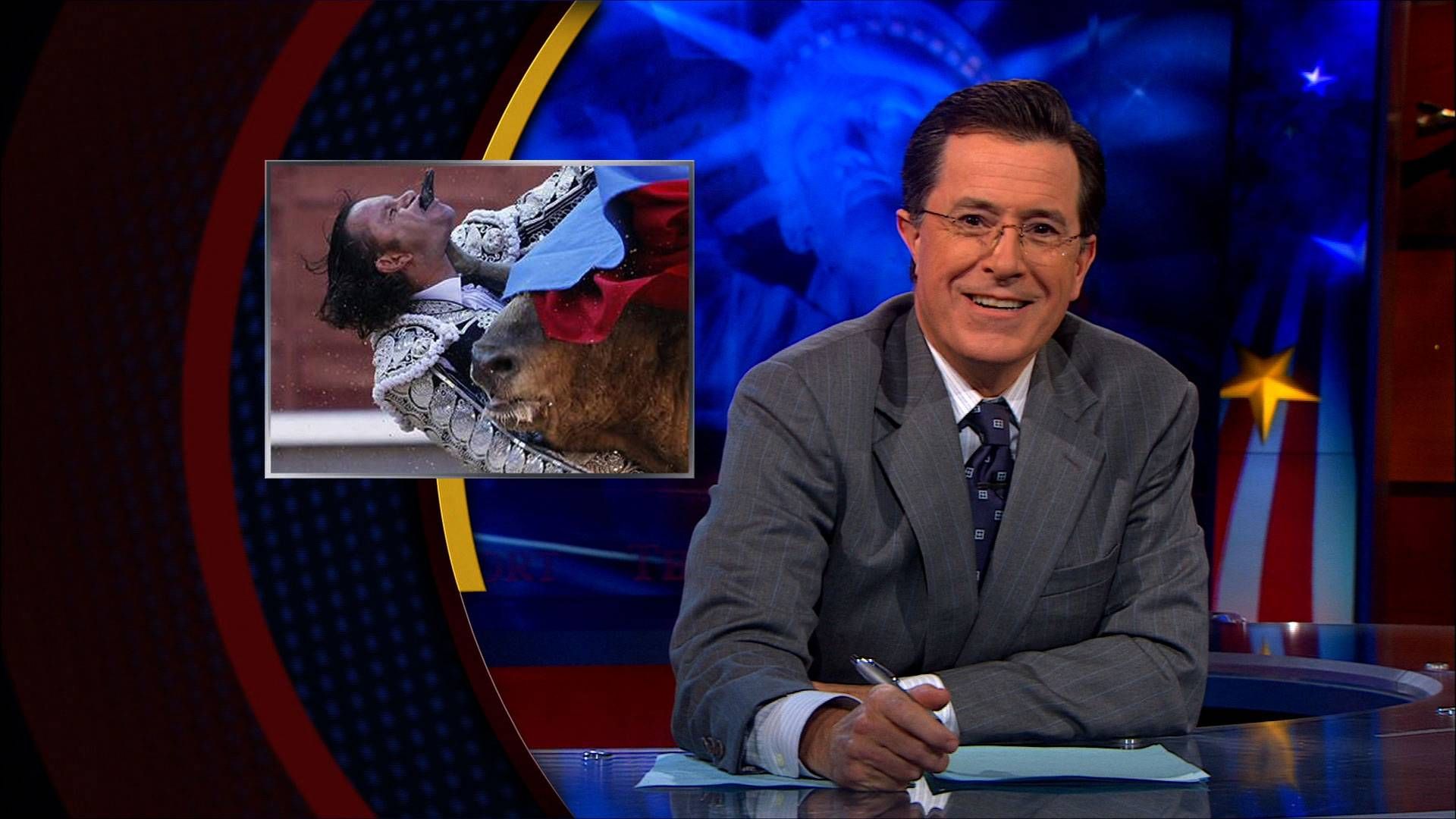 The Colbert Report background