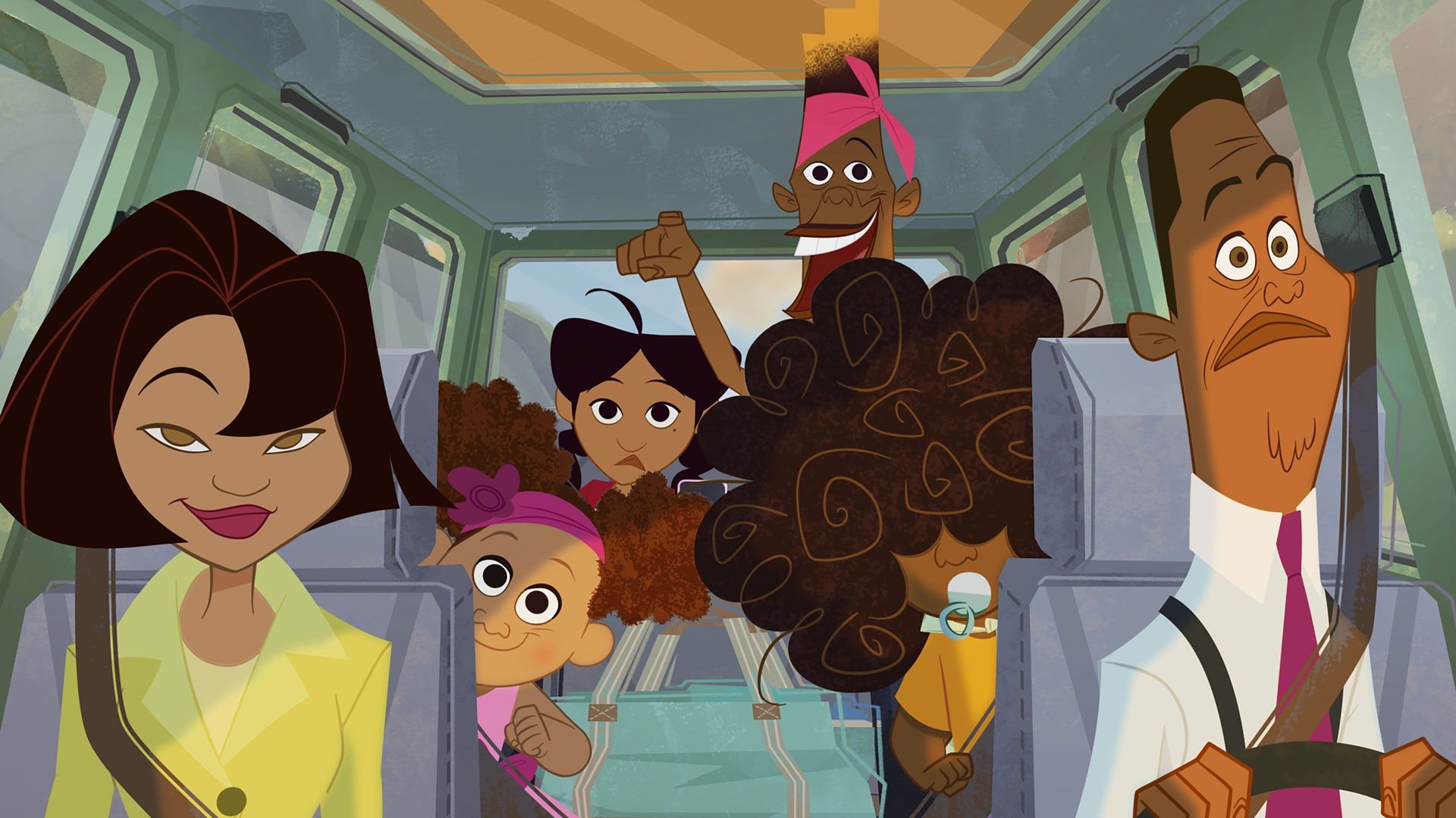 The Proud Family: Louder and Prouder background