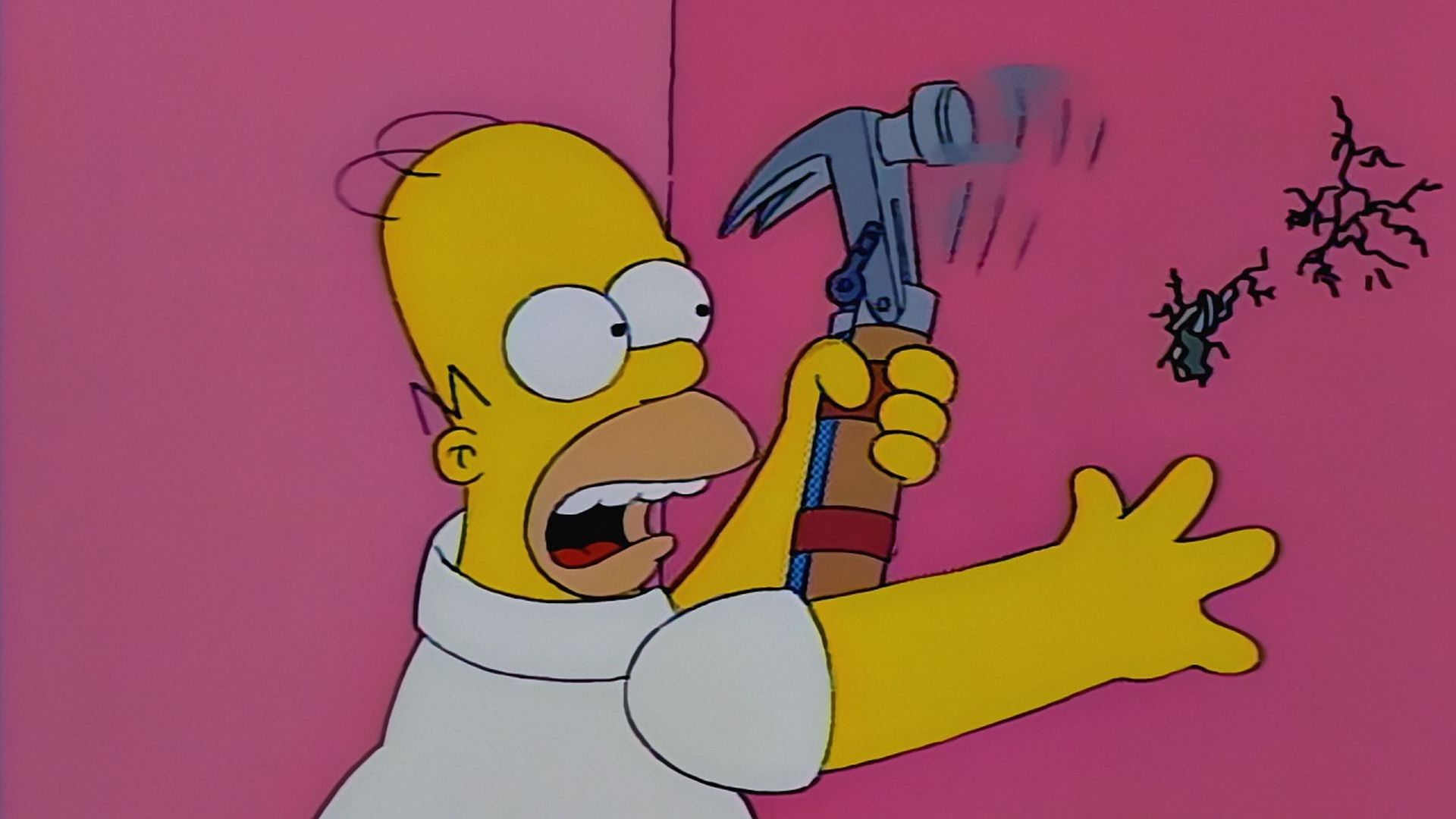 The Simpsons background
