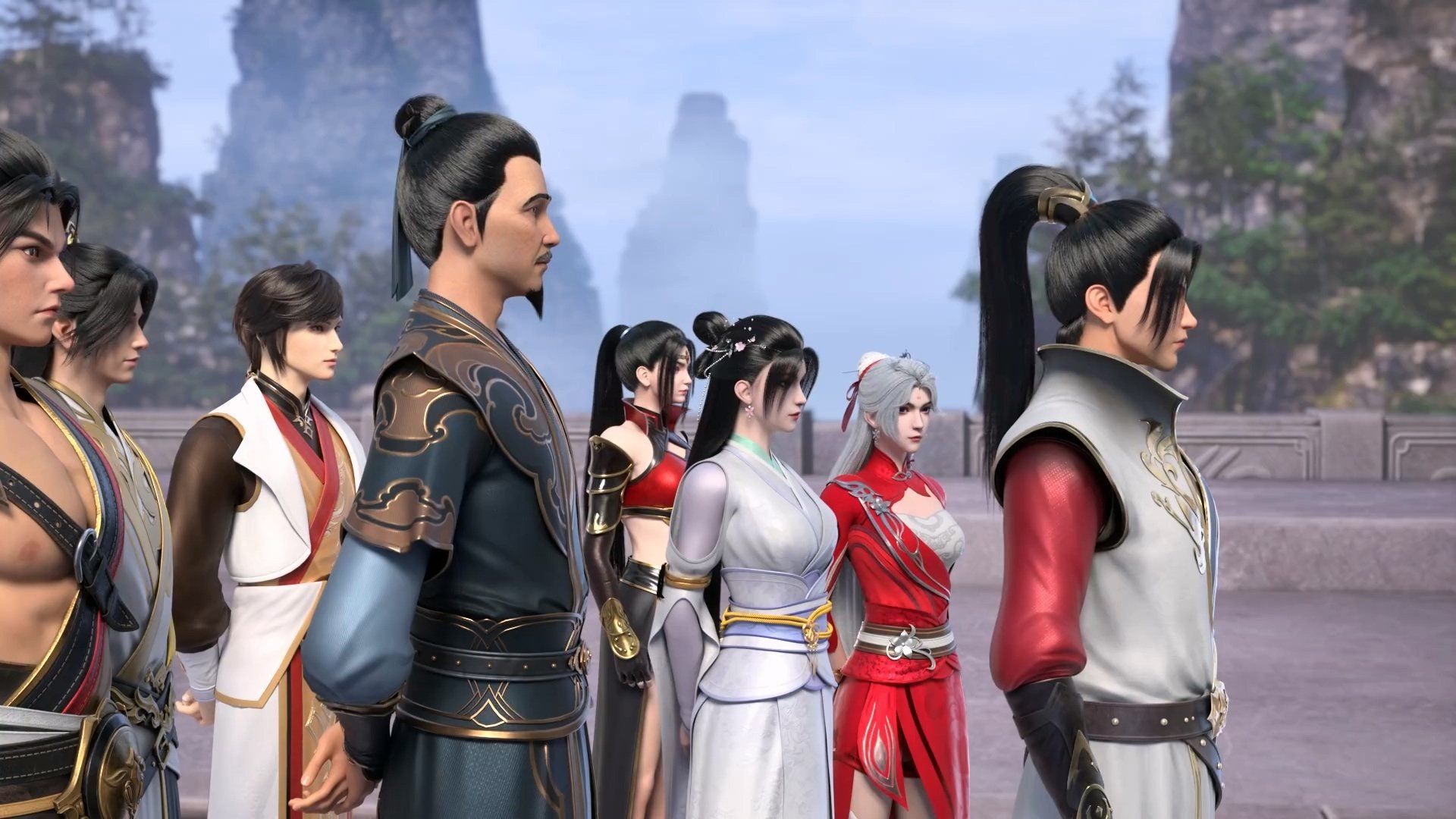 Legend of Xianwu background