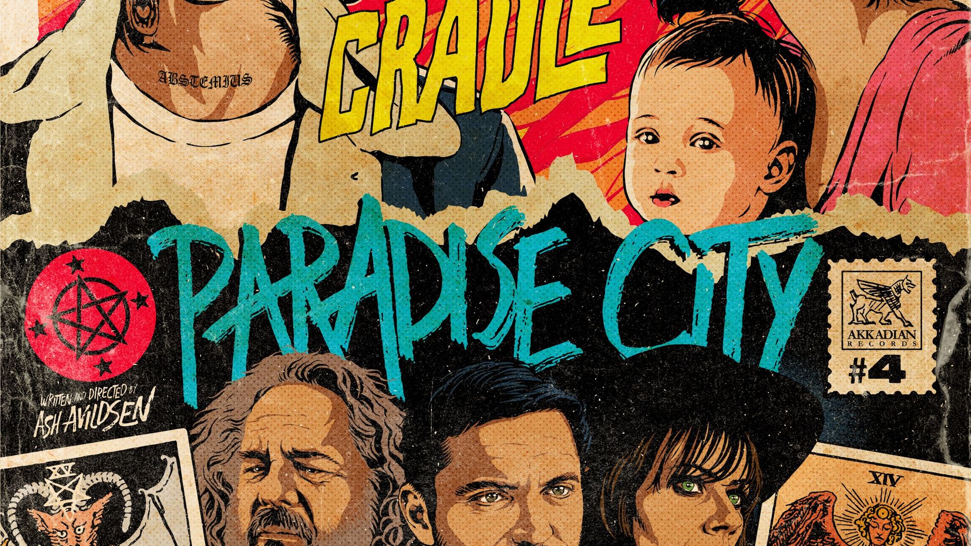Paradise City background