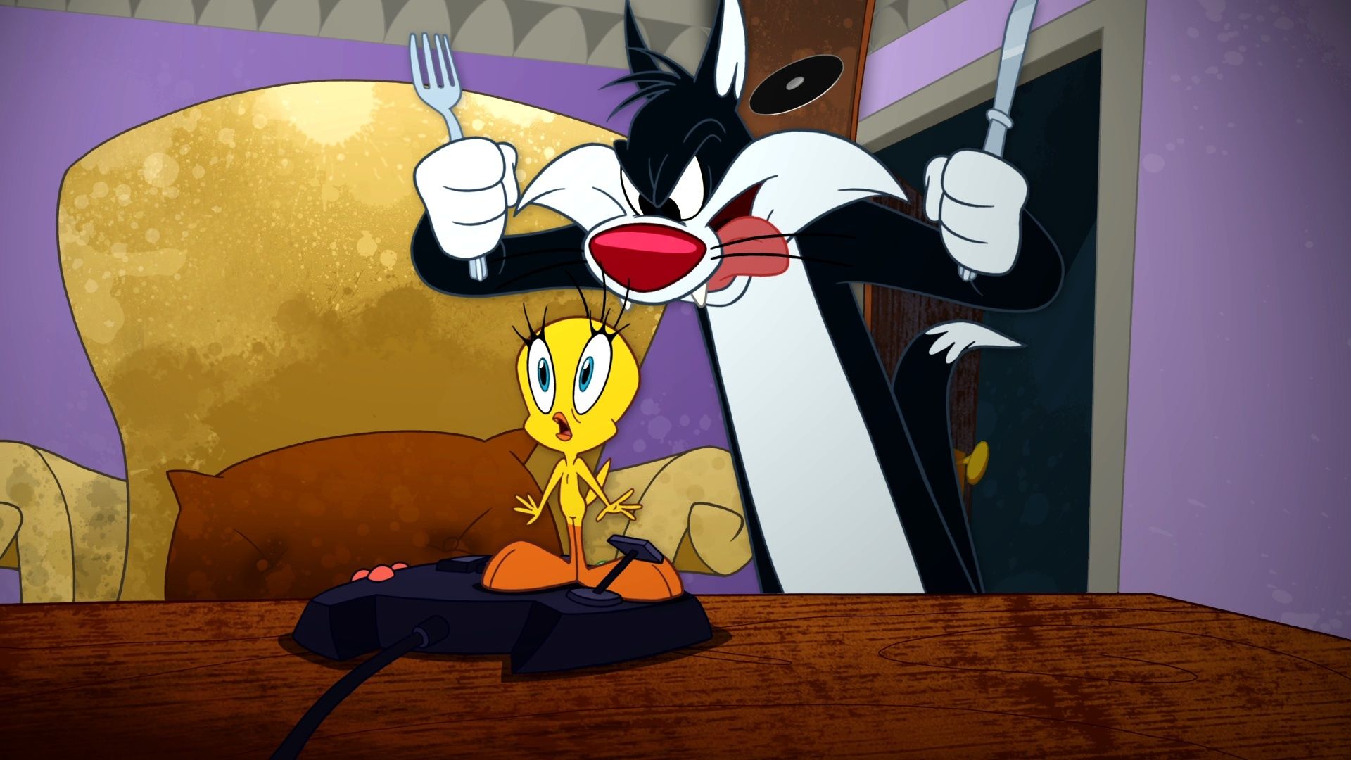 The Looney Tunes Show background