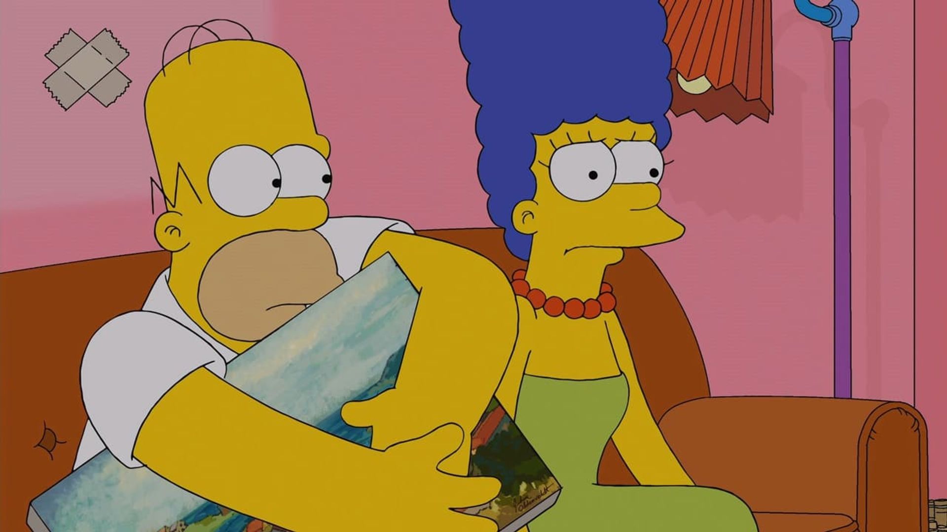 The Simpsons background