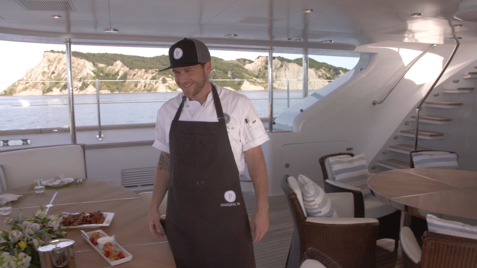 Below Deck Sailing Yacht background