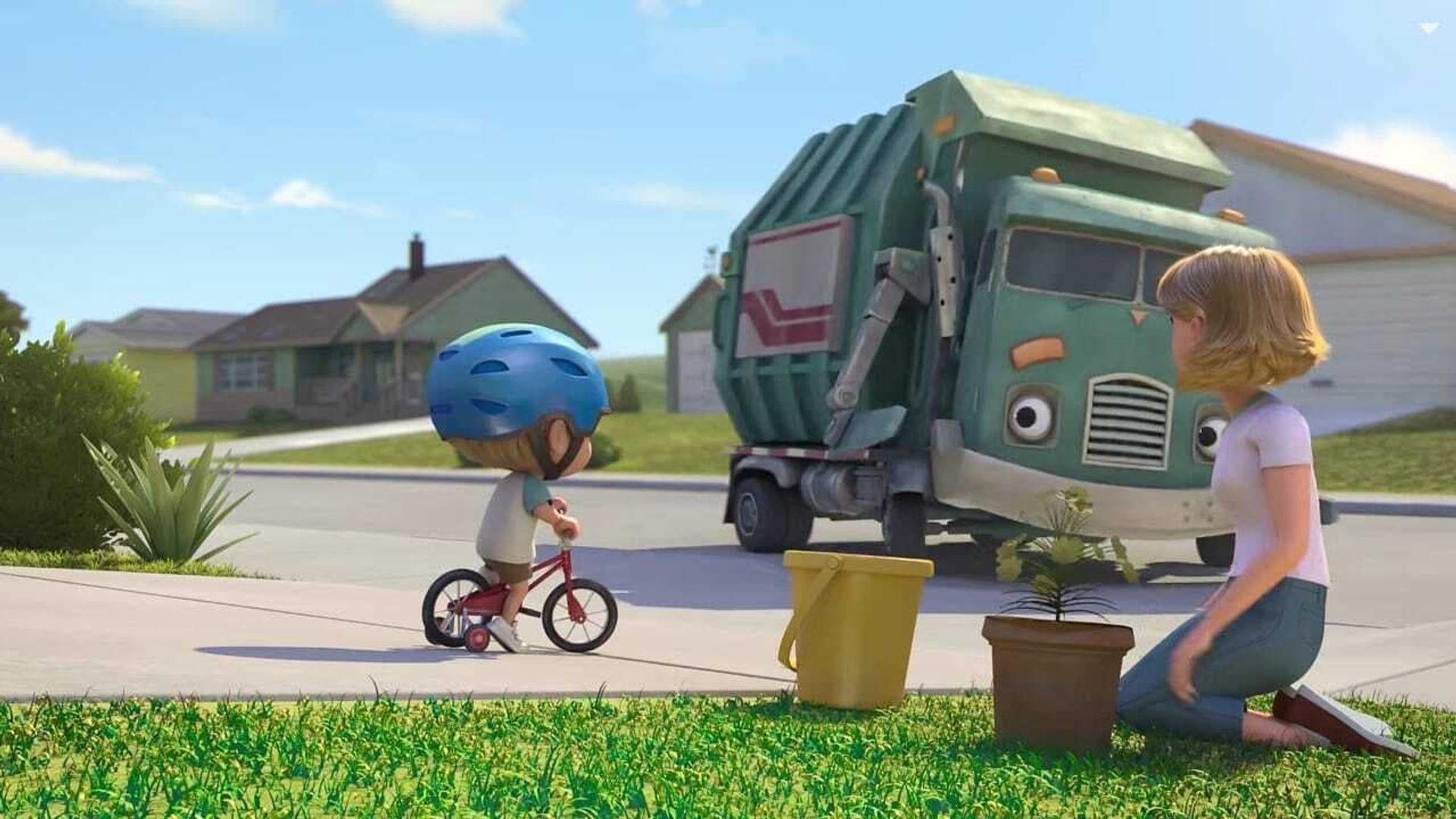 Trash Truck background