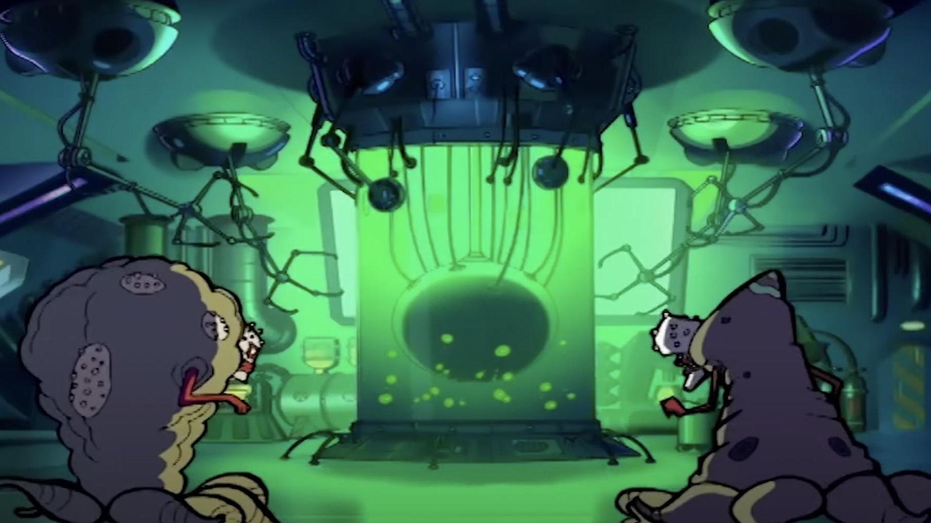 Monster Allergy background