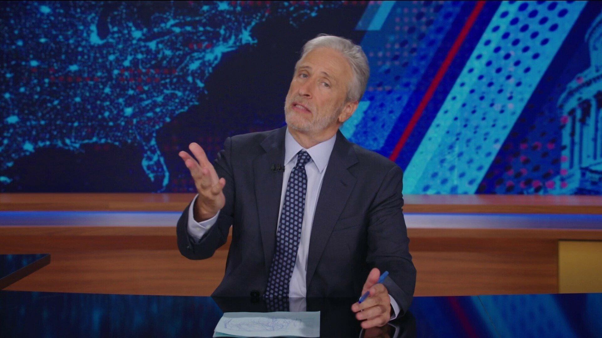 The Daily Show background