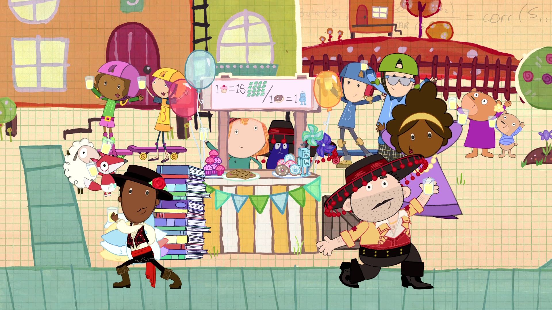 Peg+Cat background