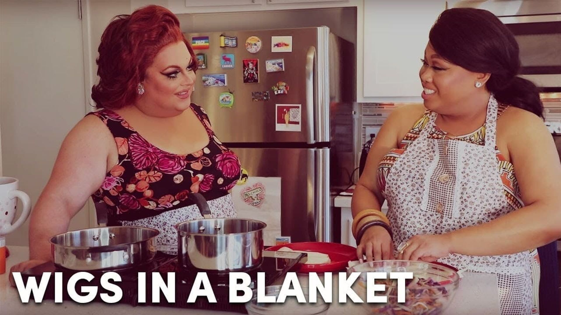 Wigs in A Blanket background