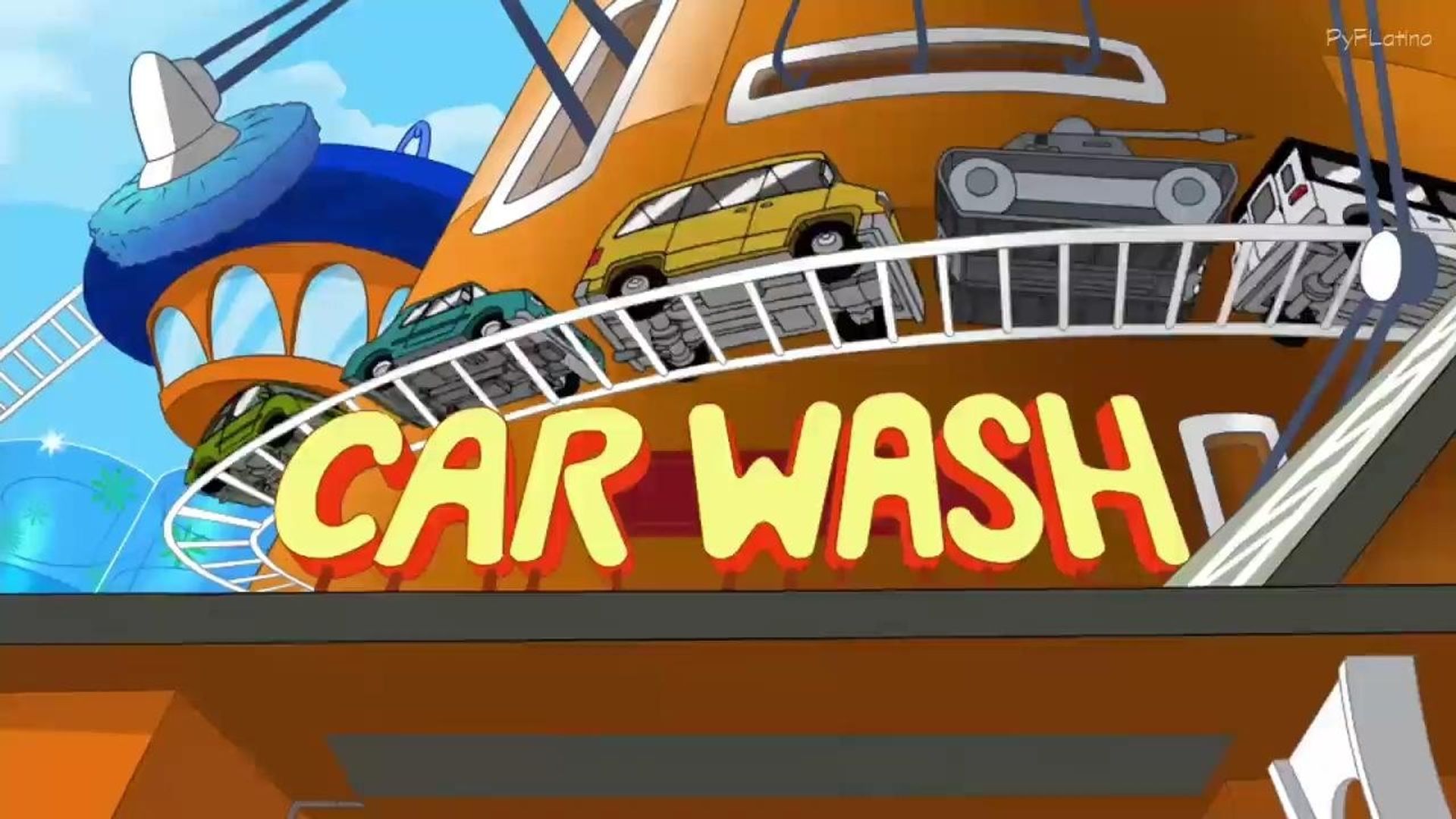Phineas and Ferb background