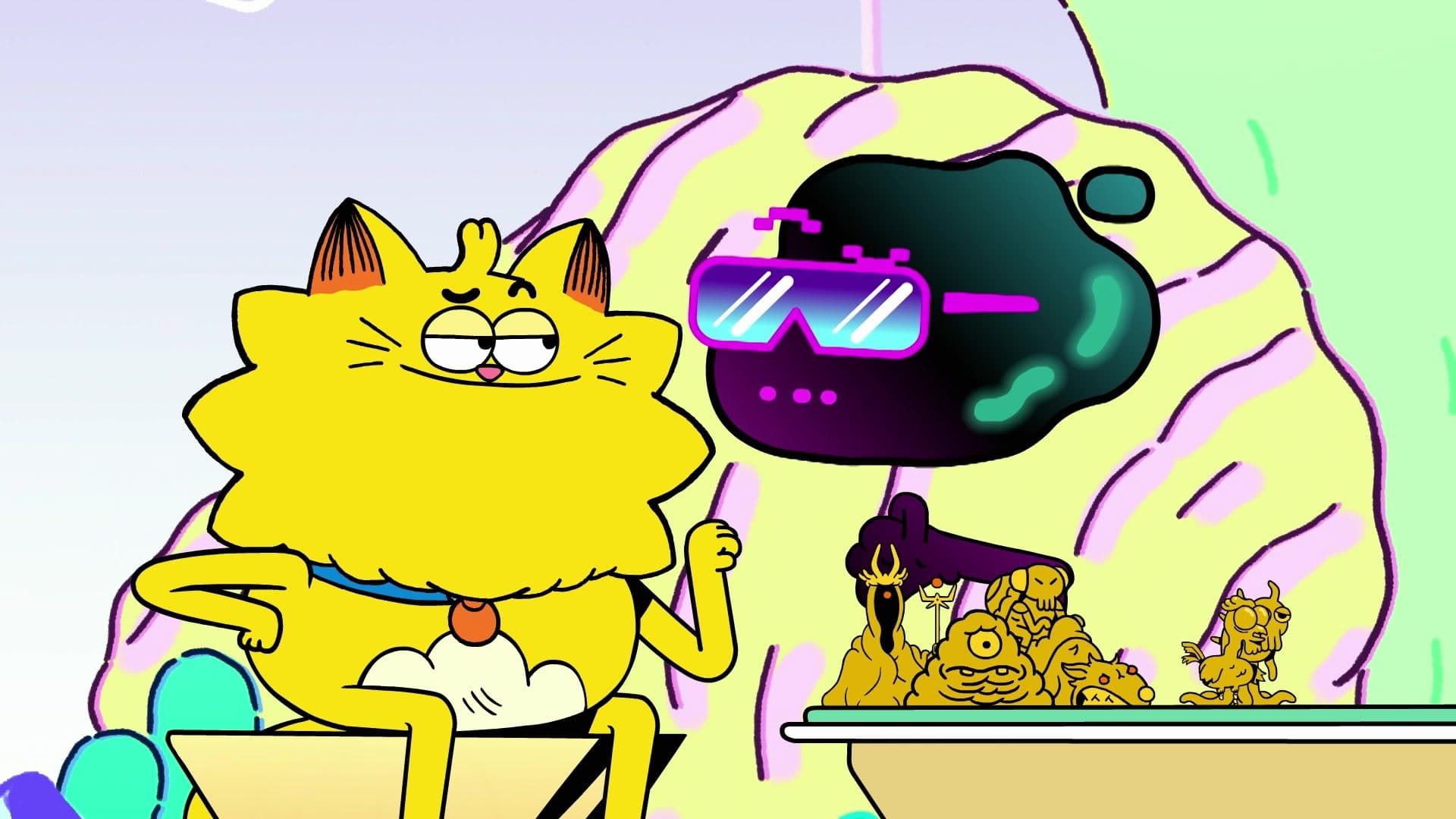 Counterfeit Cat background