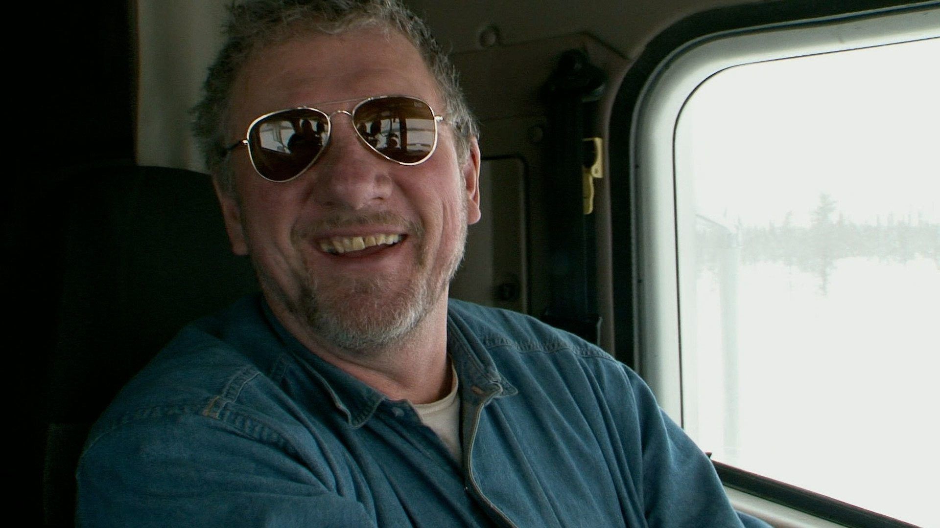 Ice Road Truckers background