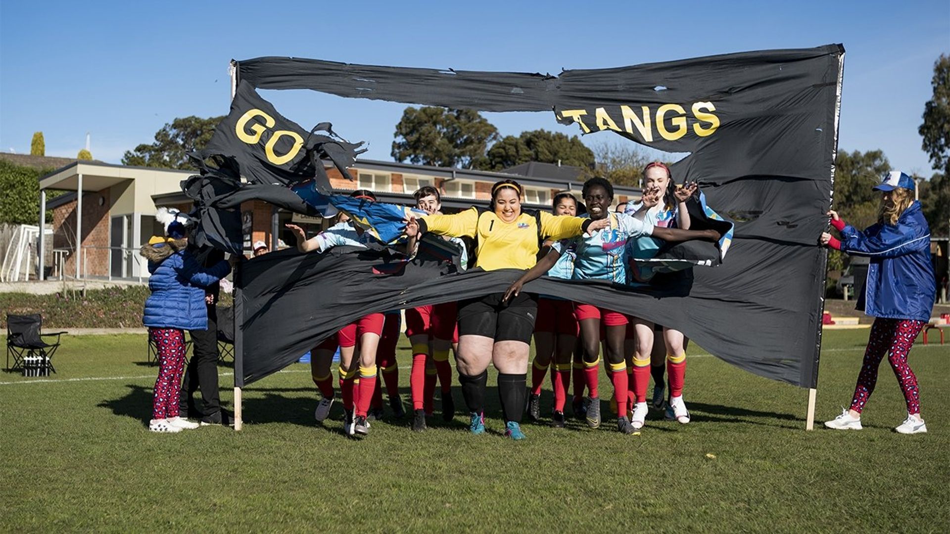 Mustangs FC background