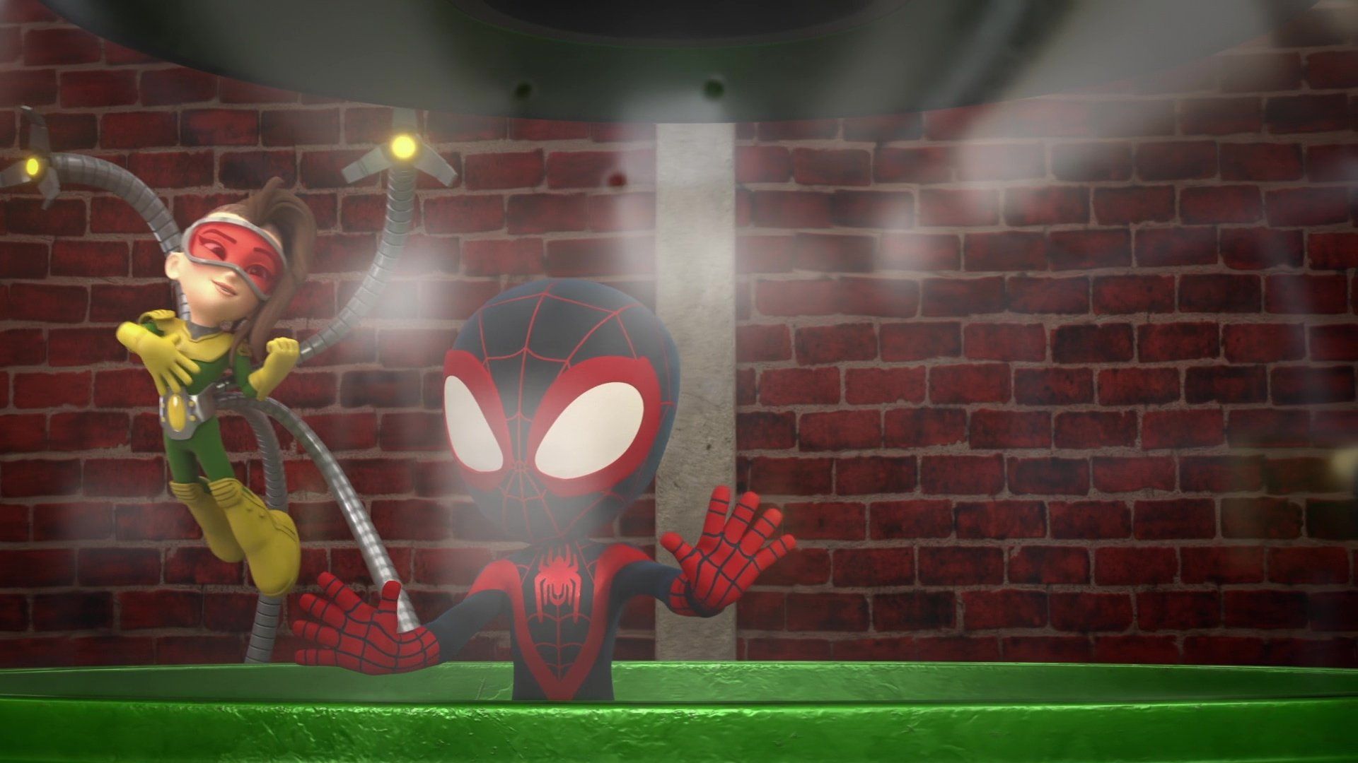 Spidey and His Amazing Friends background