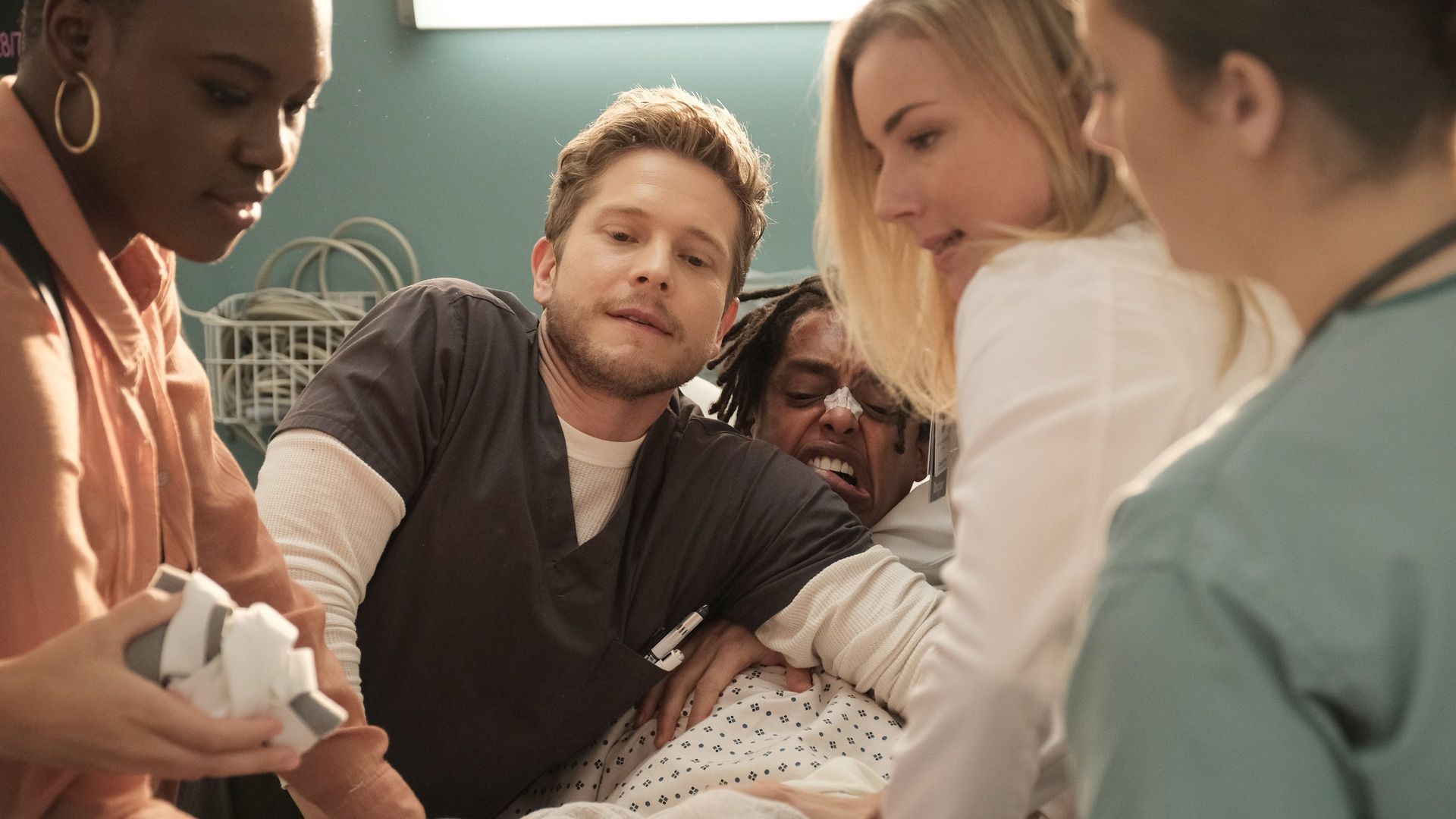 The Resident background