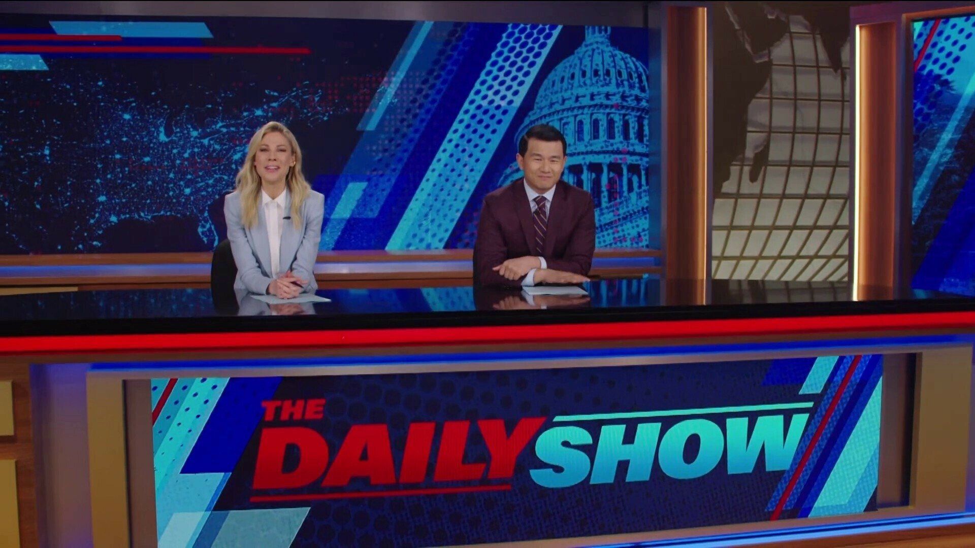 The Daily Show background