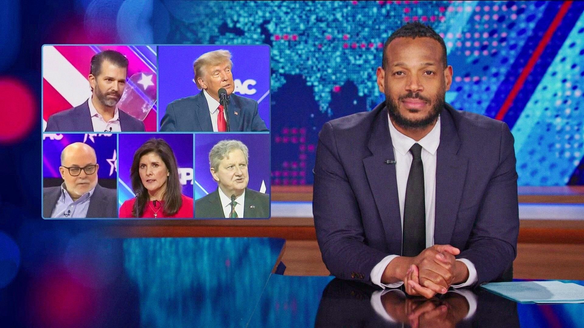 The Daily Show background