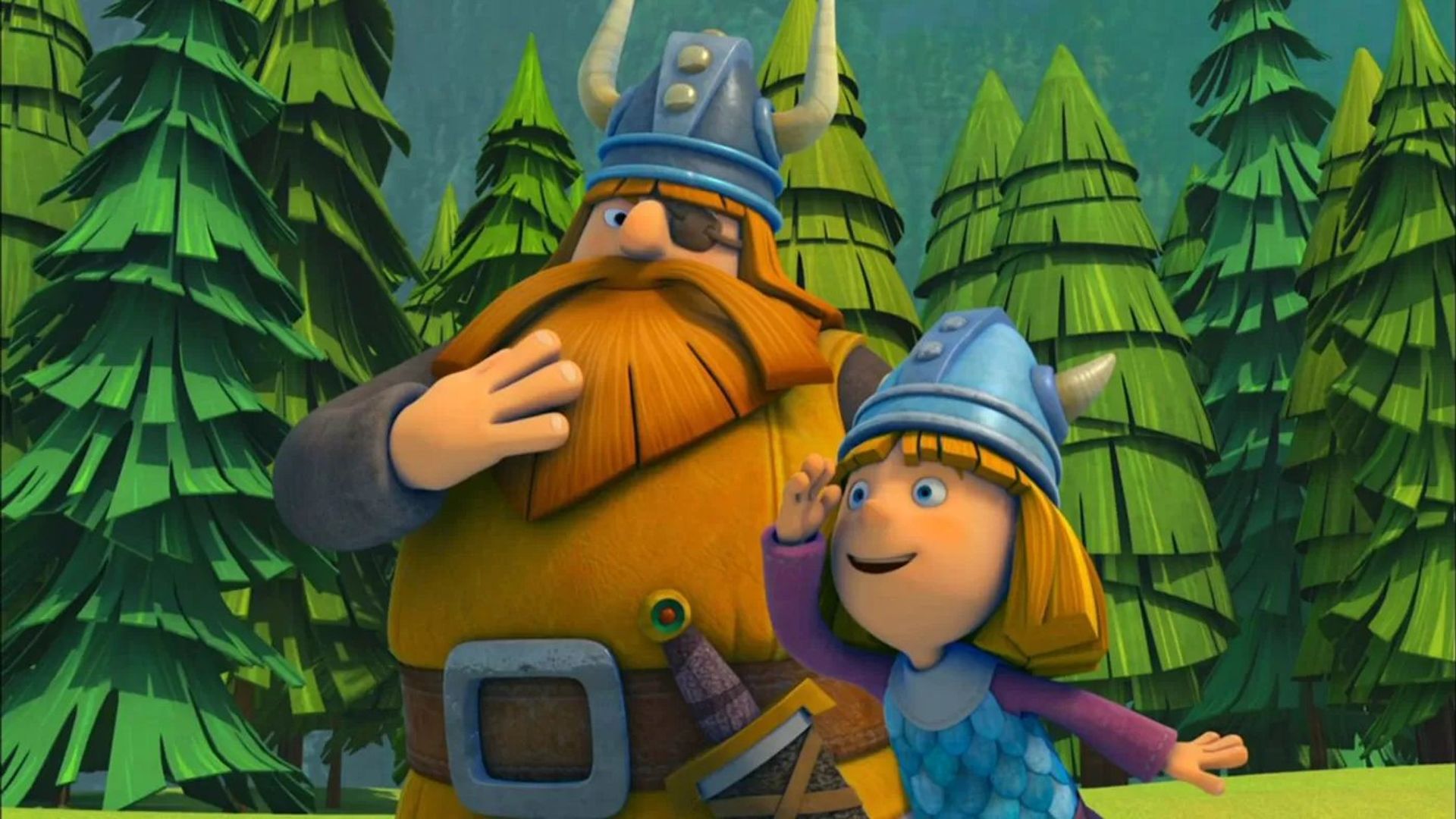 Vic the Viking background
