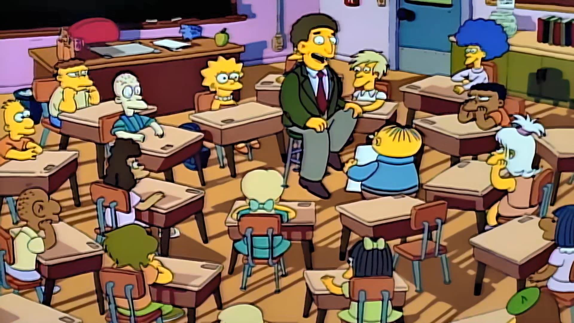The Simpsons background