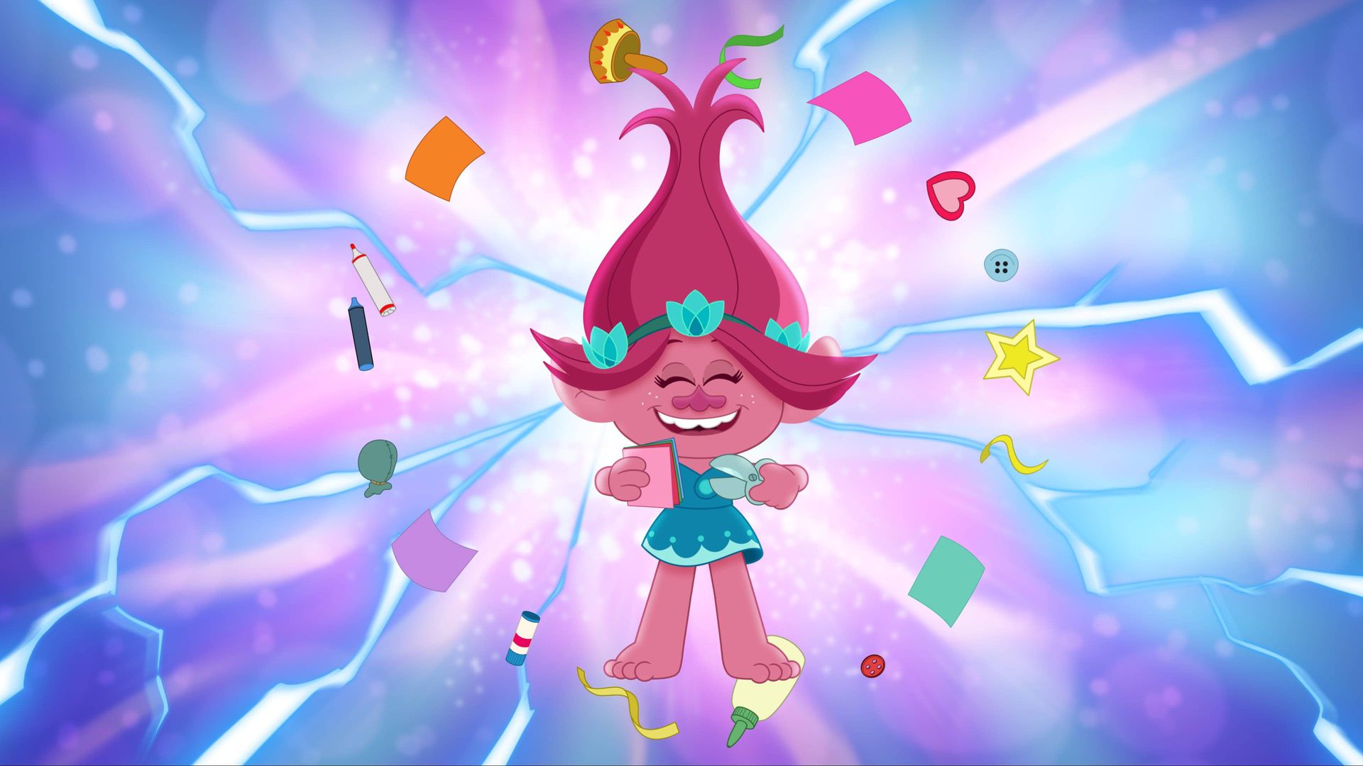 TrollsTopia background