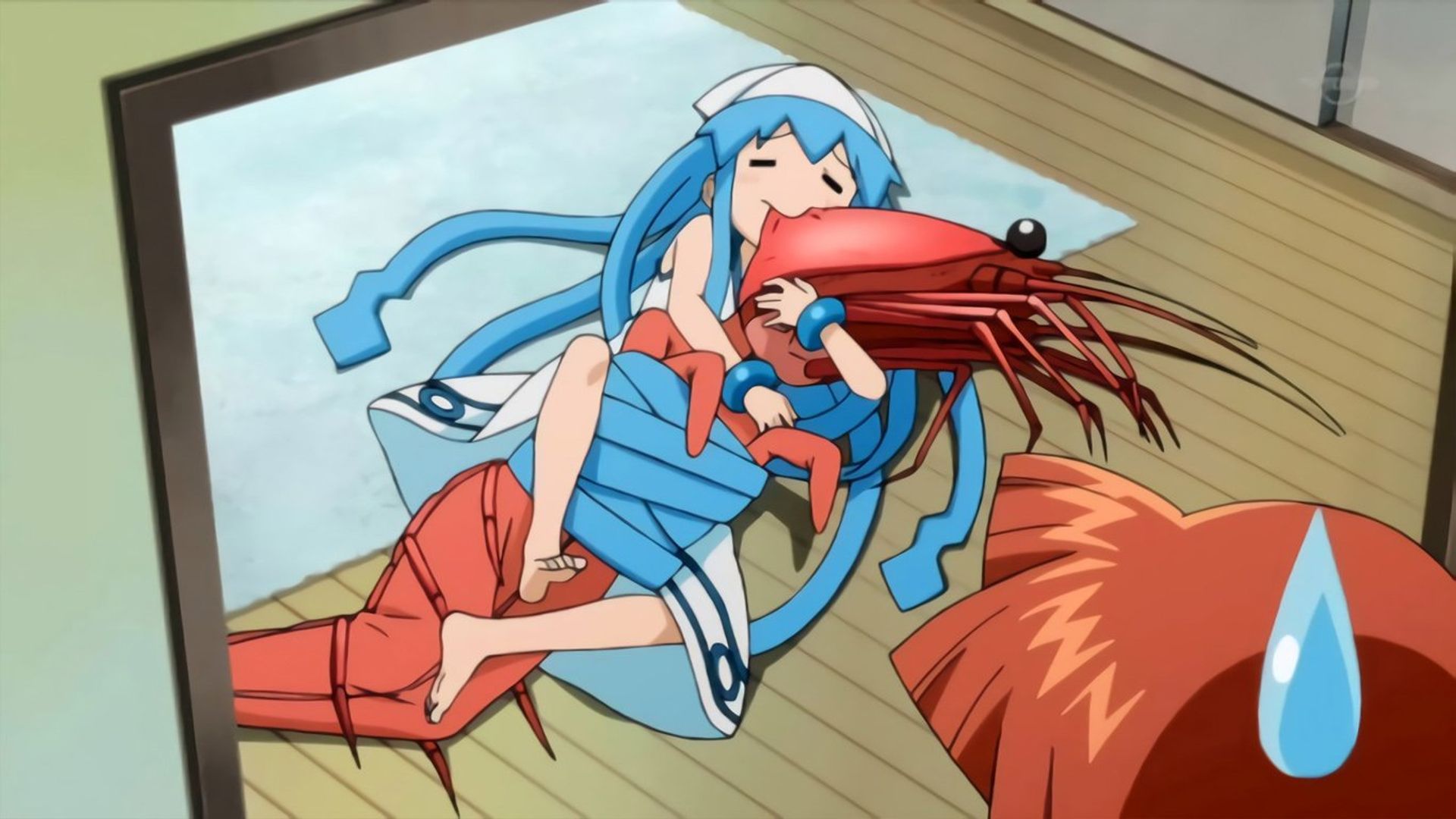 The Squid Girl: The Invader Comes from the Bottom of the Sea! background
