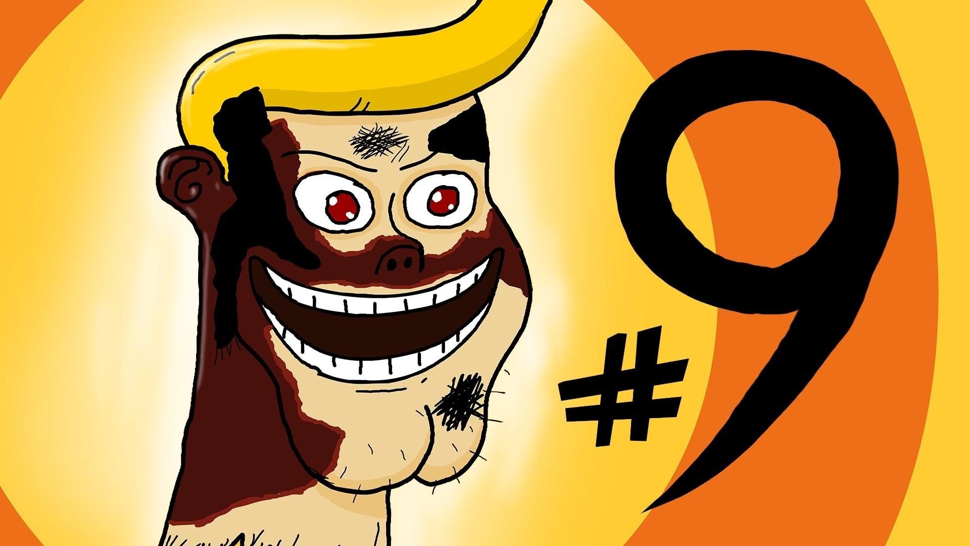 Burnt Face Man background