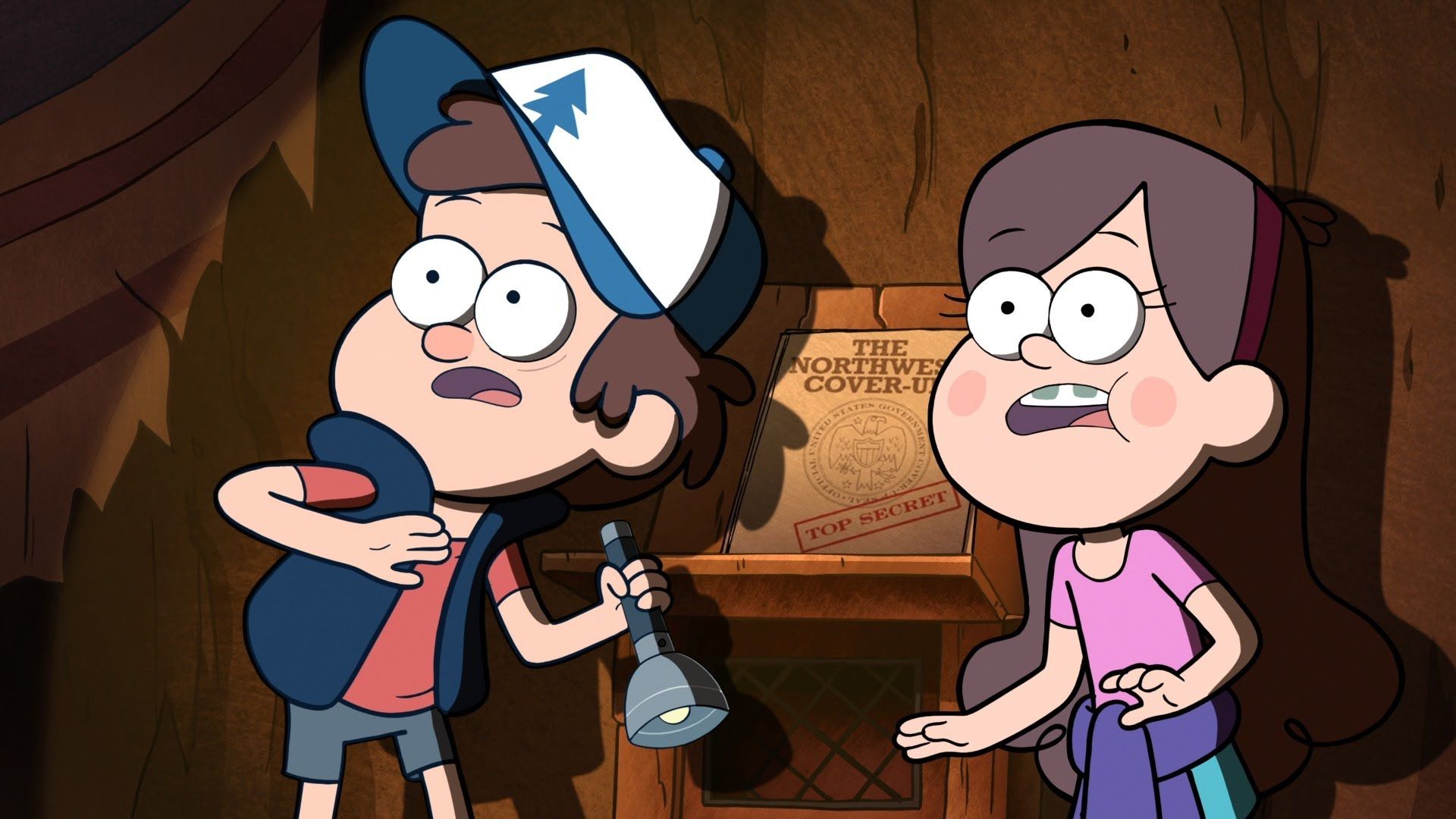 Gravity Falls background