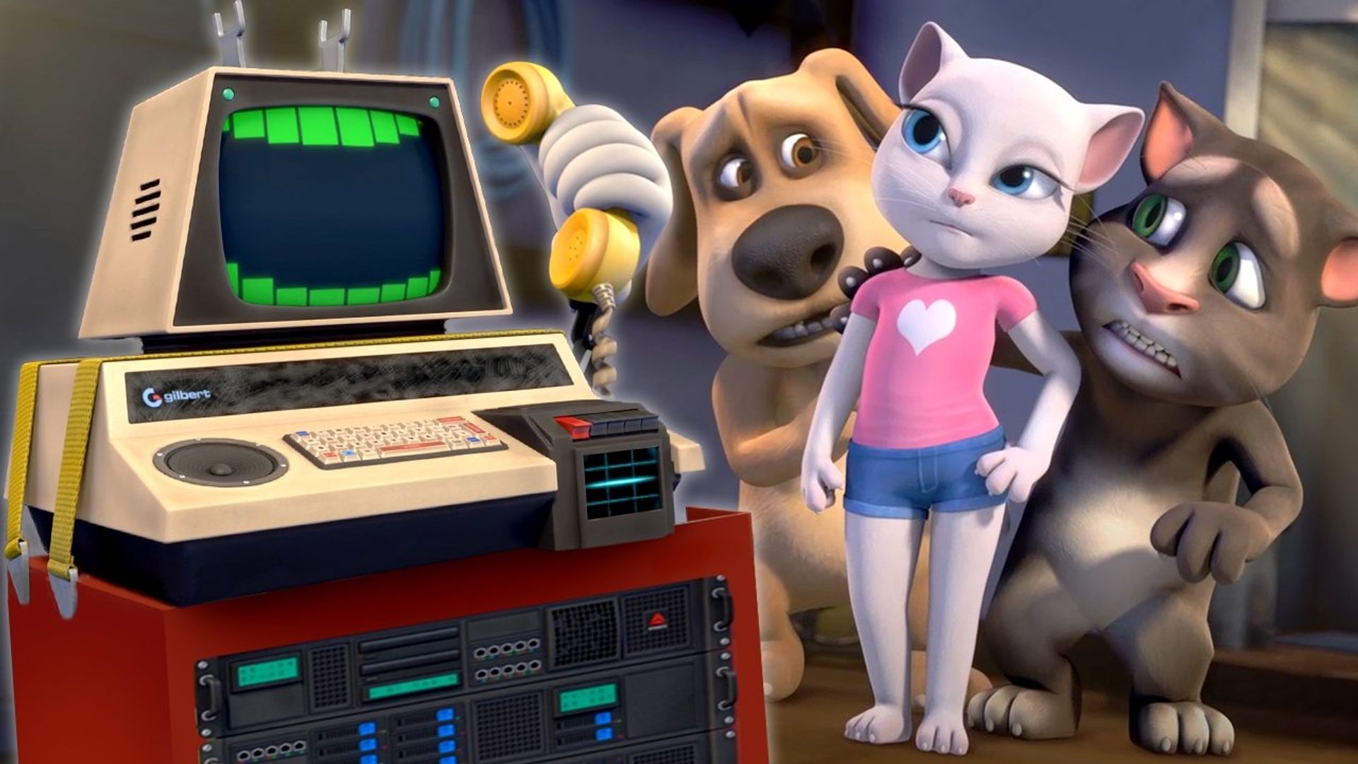 Talking Tom and Friends background