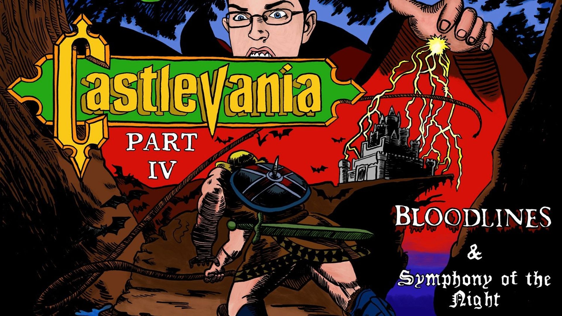 The Angry Video Game Nerd background