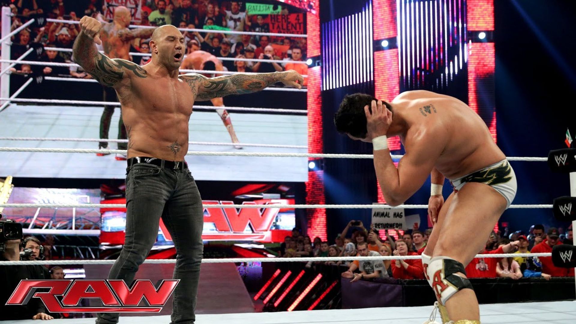 WWE Raw background