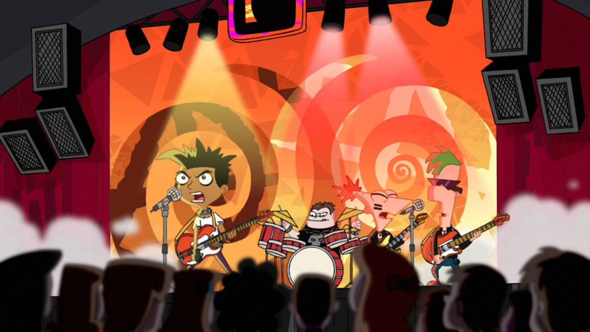 Phineas and Ferb background