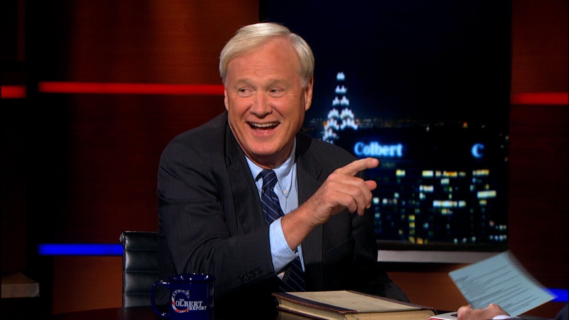 The Colbert Report background